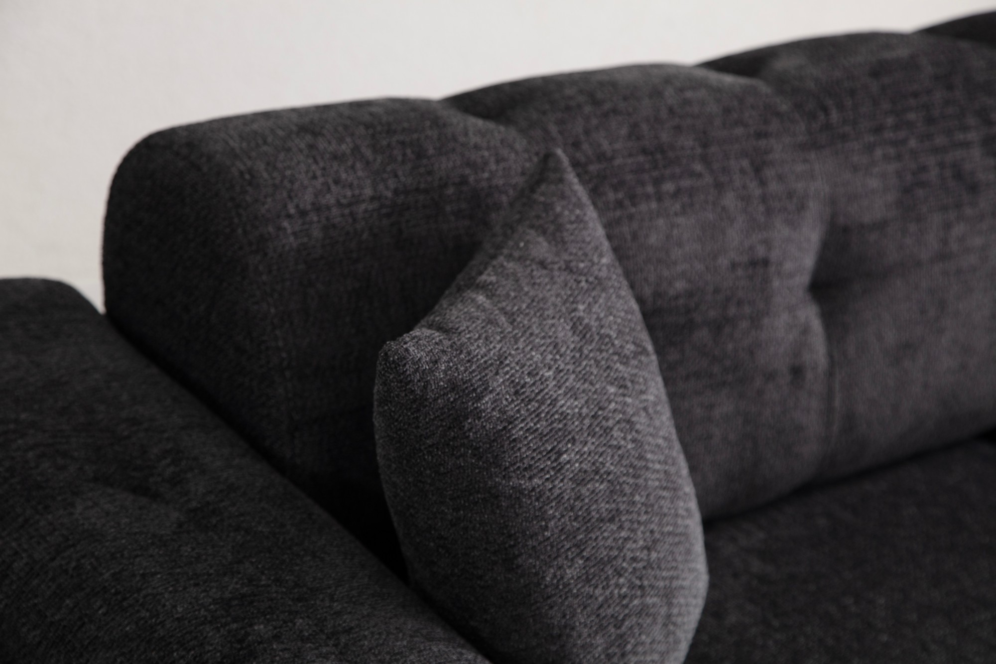 Athena 3-seater sofa bed Black