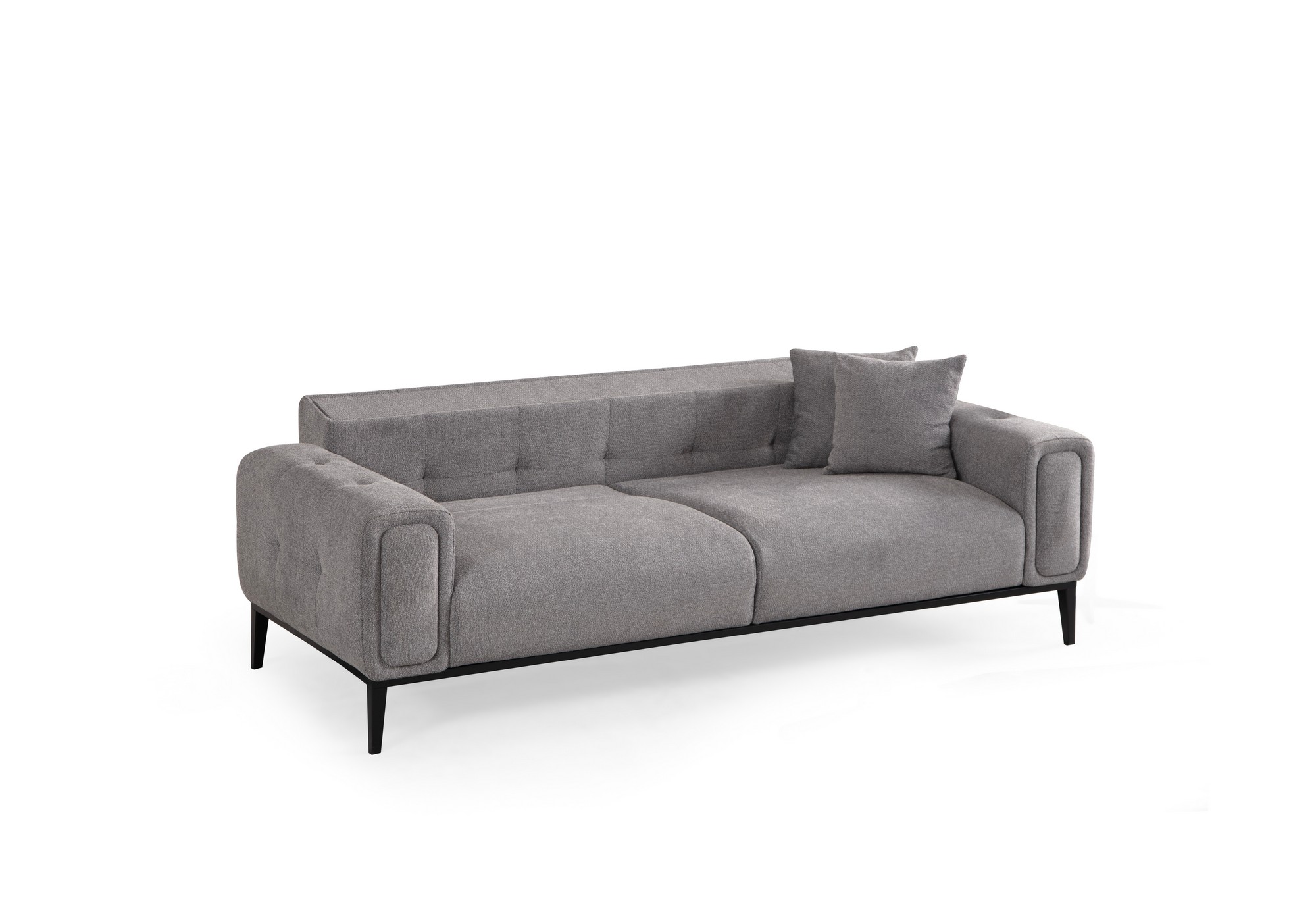 Athena 3-Seater Sofa Bed Light Grey