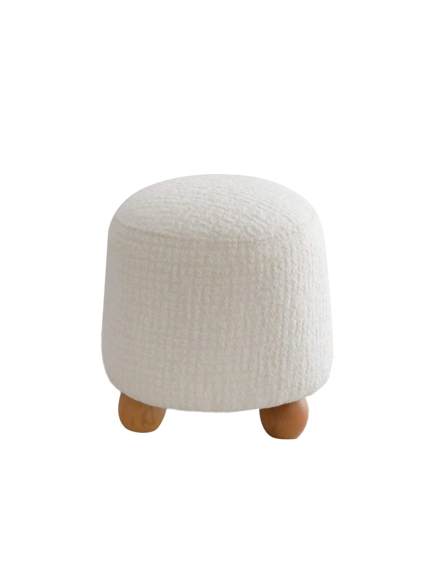 Fumi Pouffe White