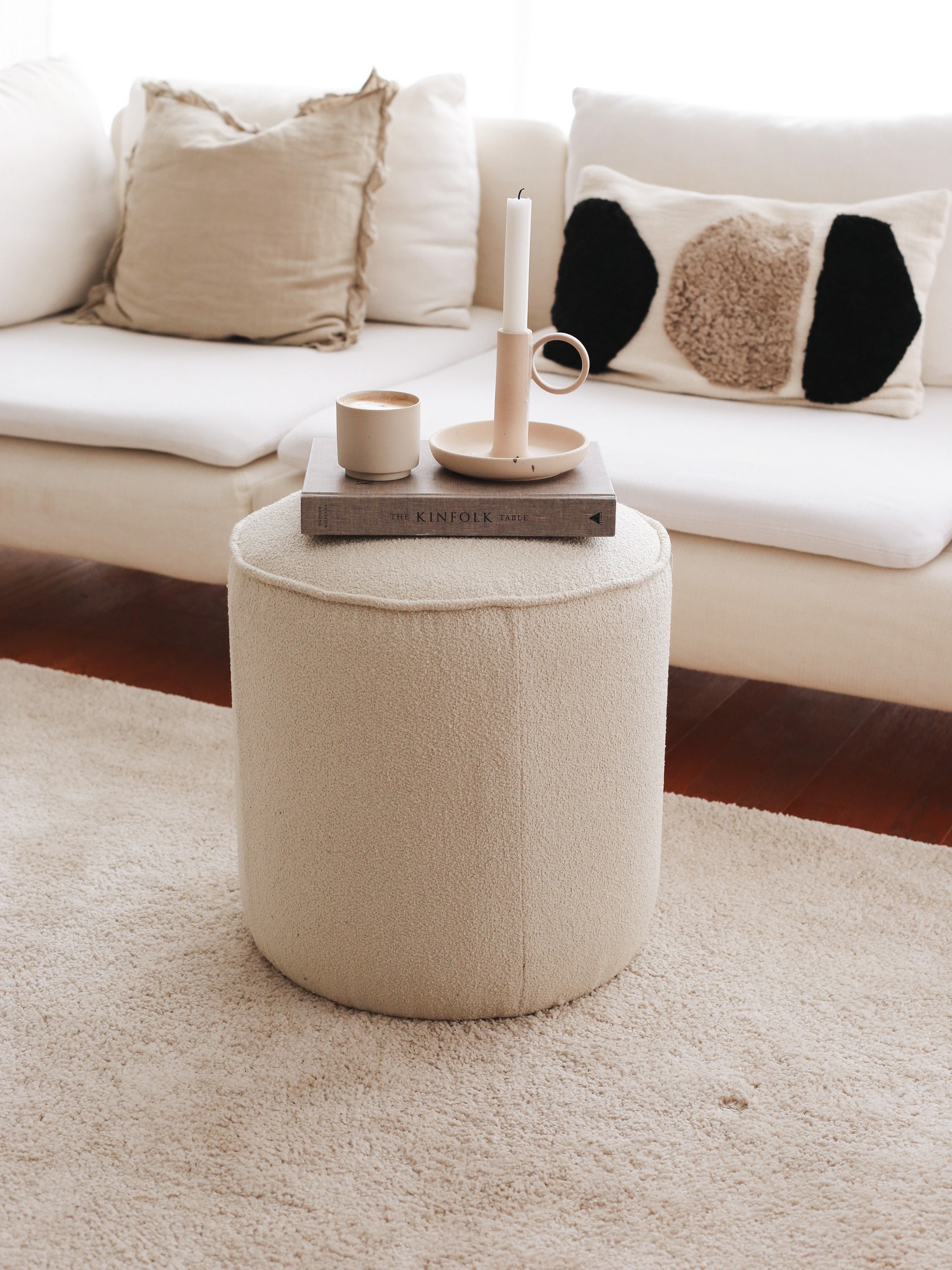 Teddy Stool Cream