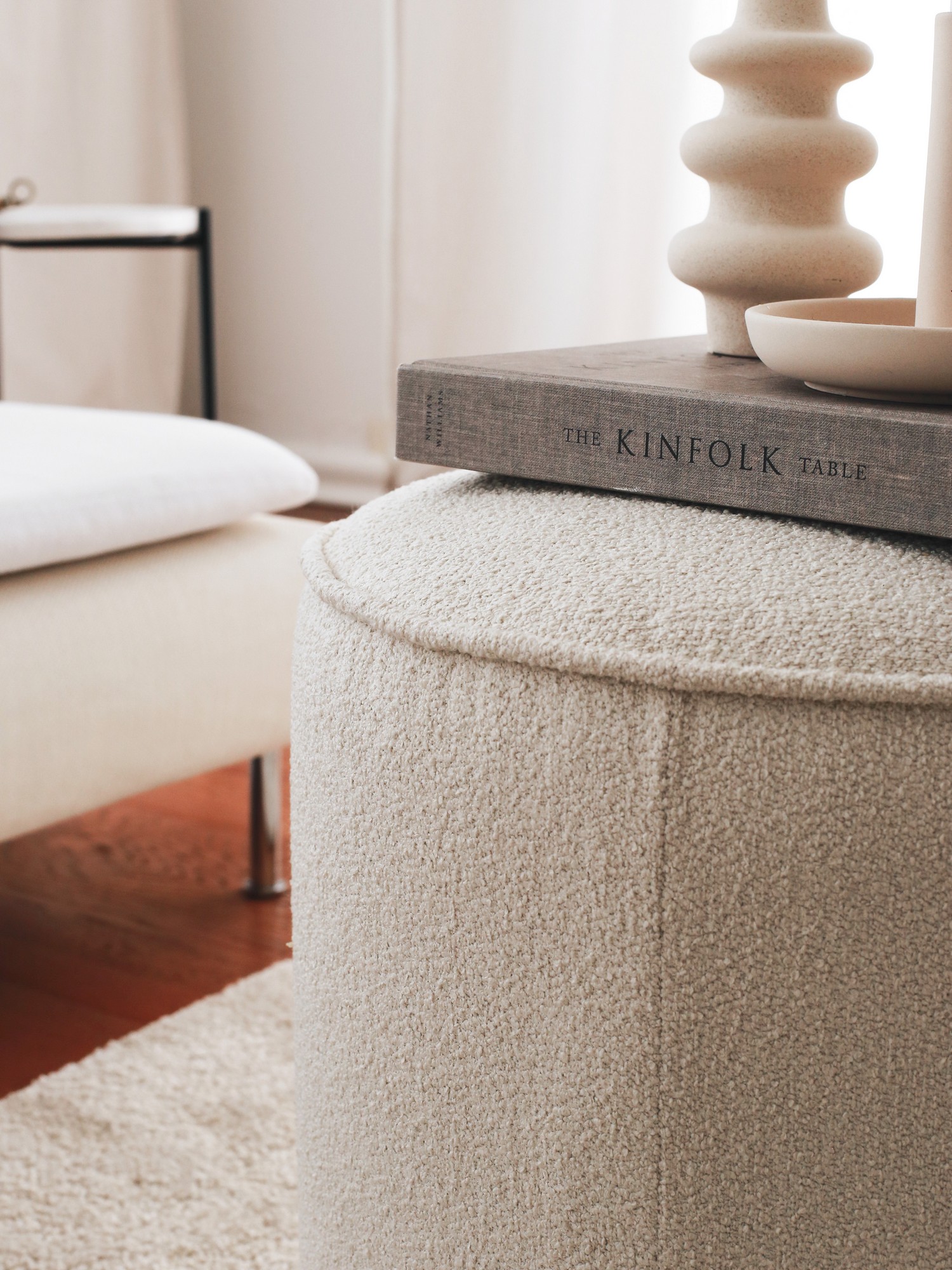 Teddy Stool Cream
