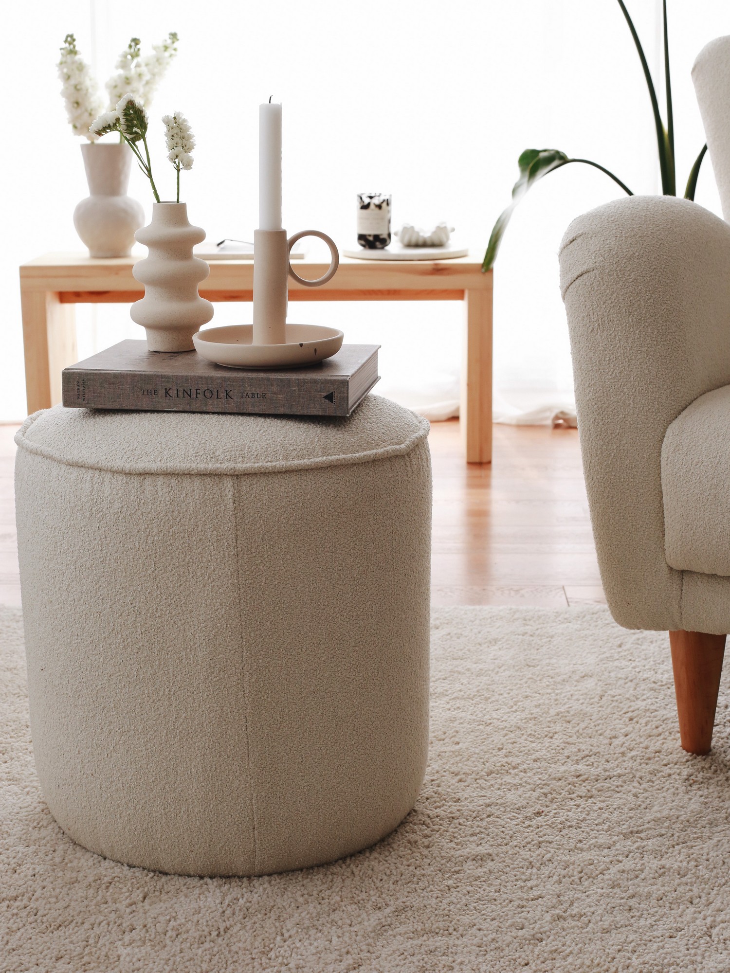 Teddy Stool Cream