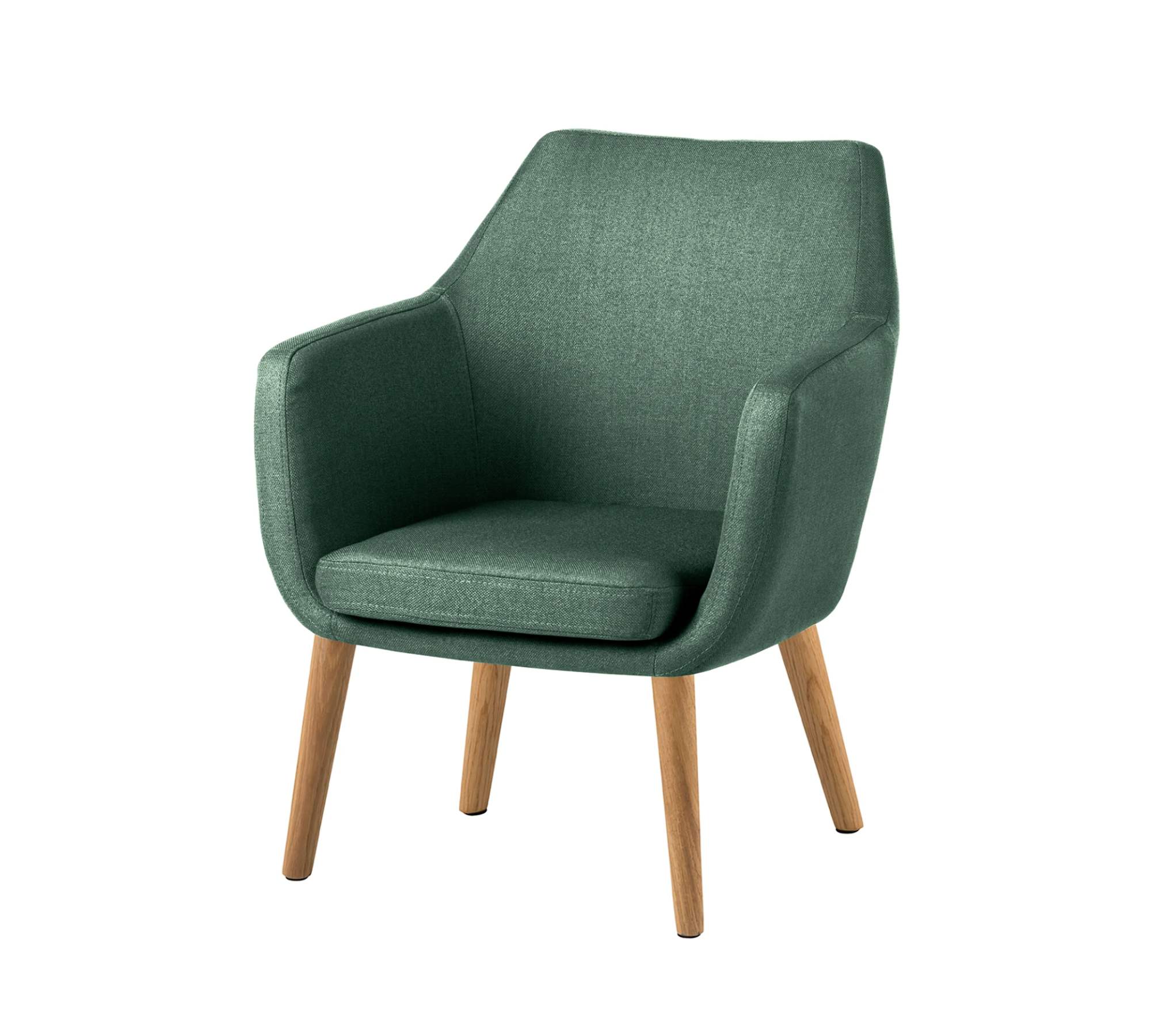 Loungesessel Webstoff Dunkelgrün