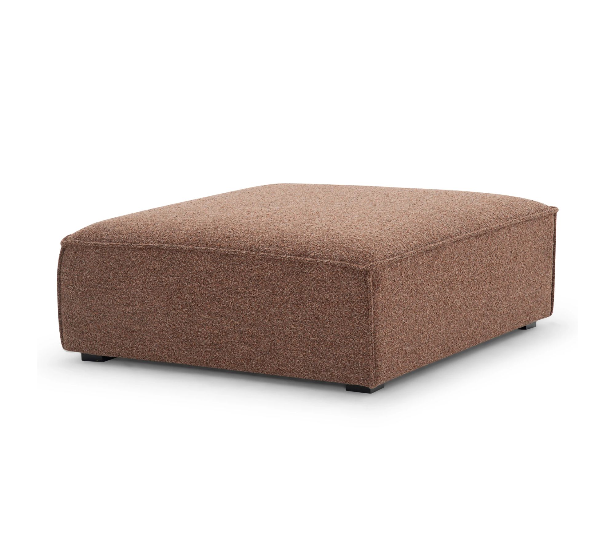 Daphne Footstool XL Module Pebble Rust