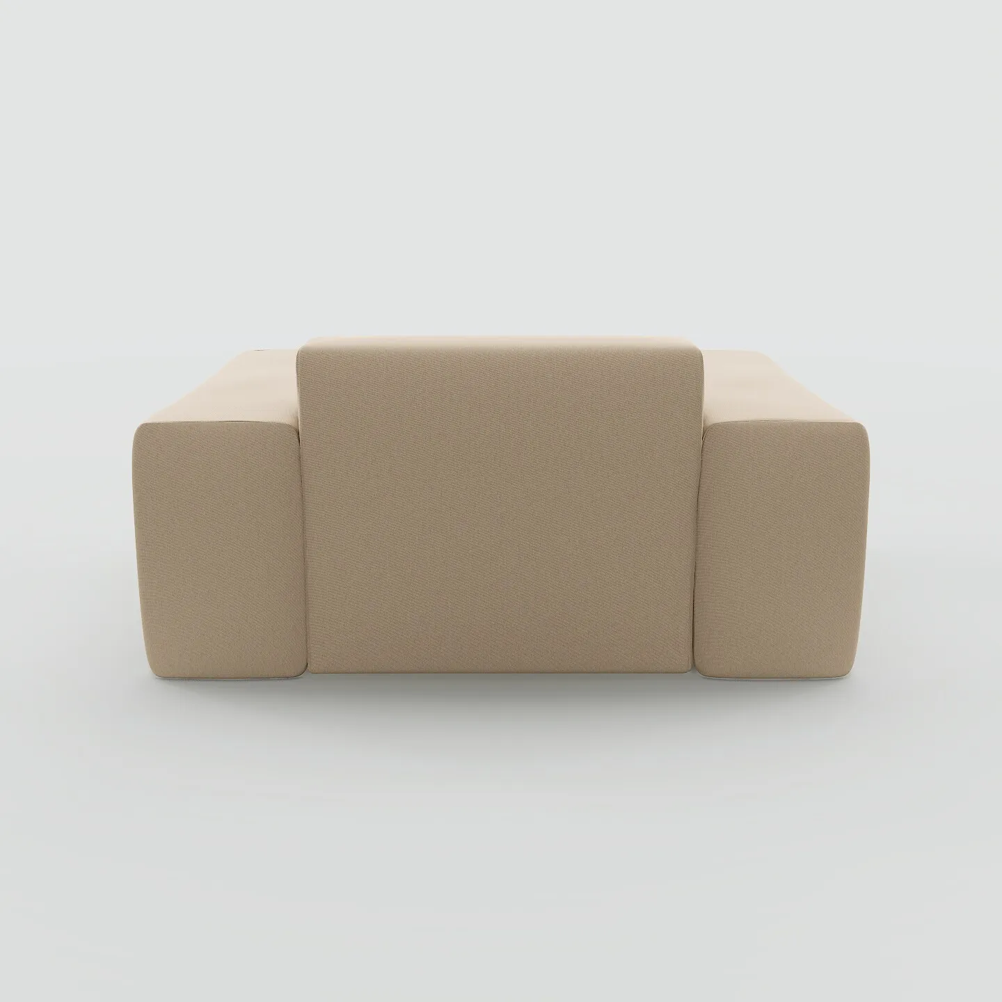 Pyllow Sessel Feingewebe Cremebeige