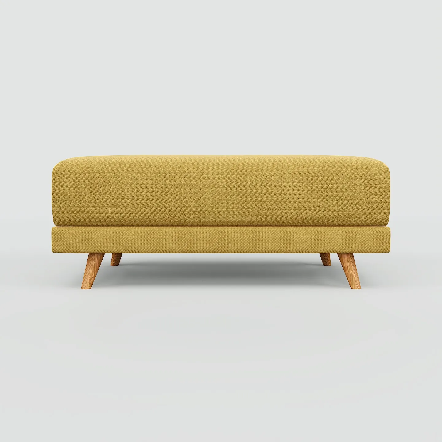Tyme Stool Structure Fabric Mustard Yellow