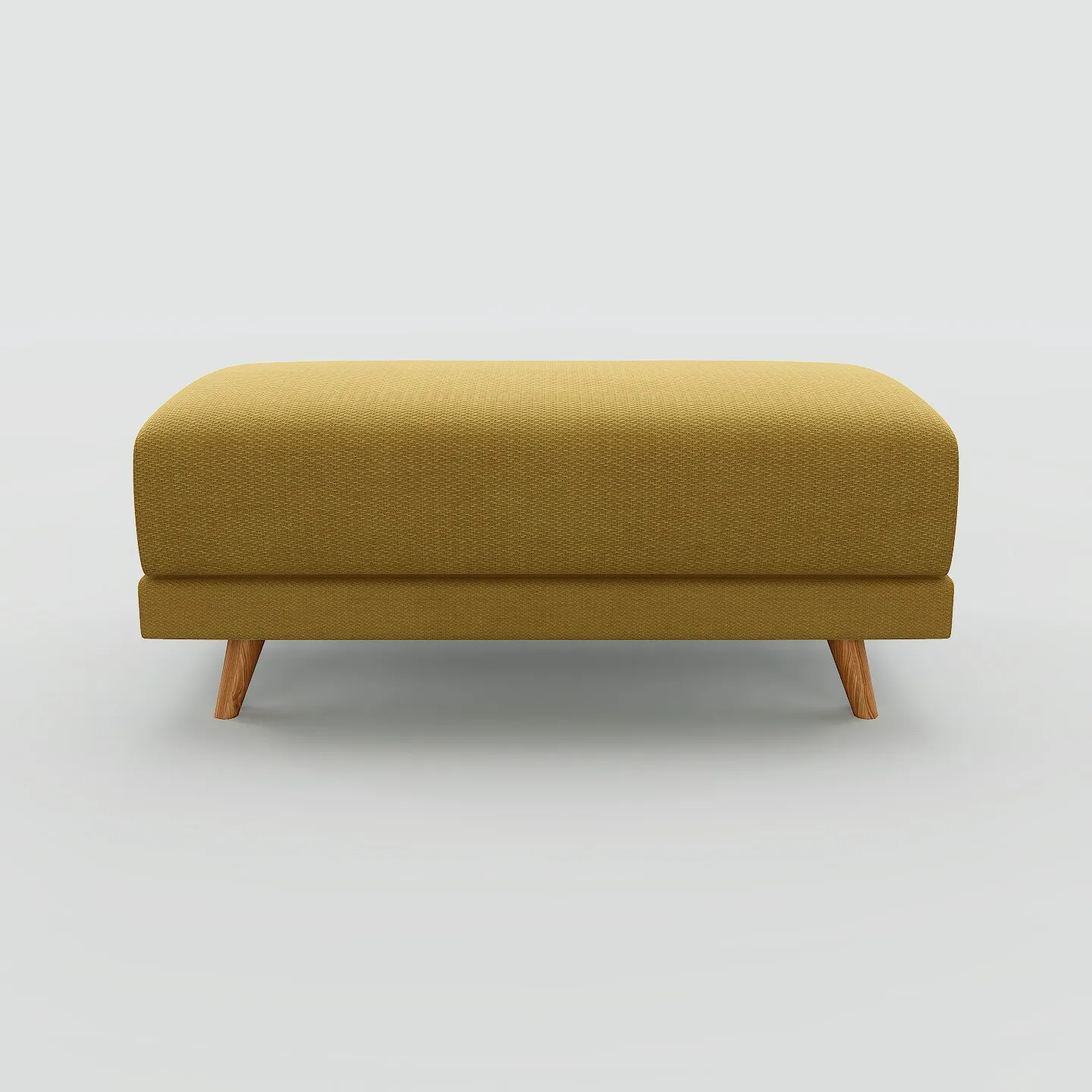 Tyme Stool Structure Fabric Mustard Yellow