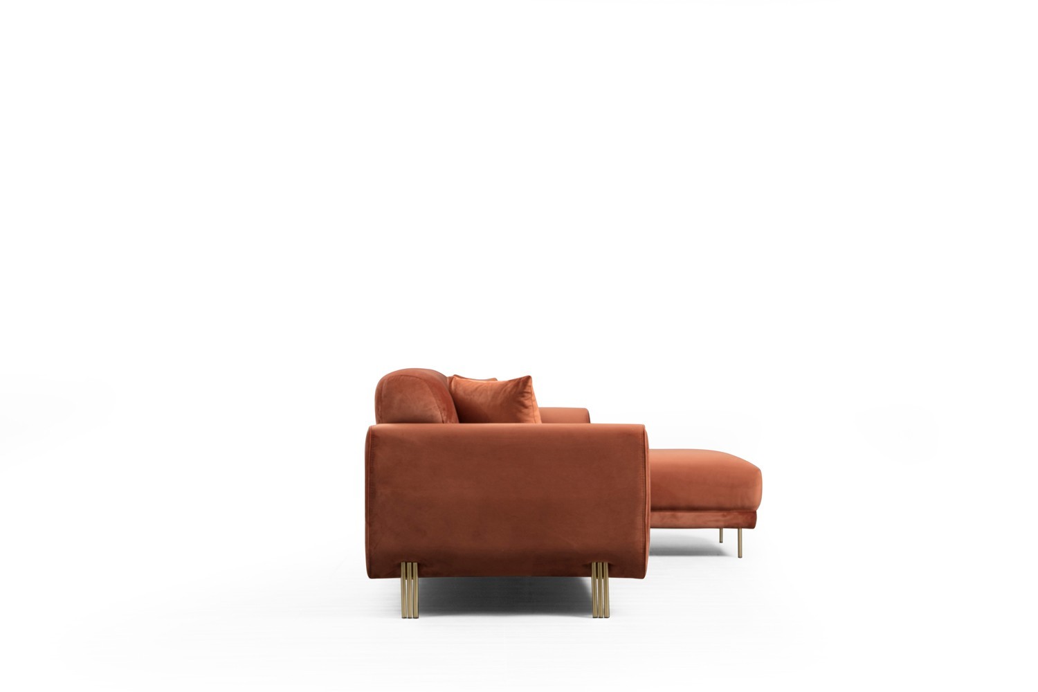 Image Corner sofa Right Brown