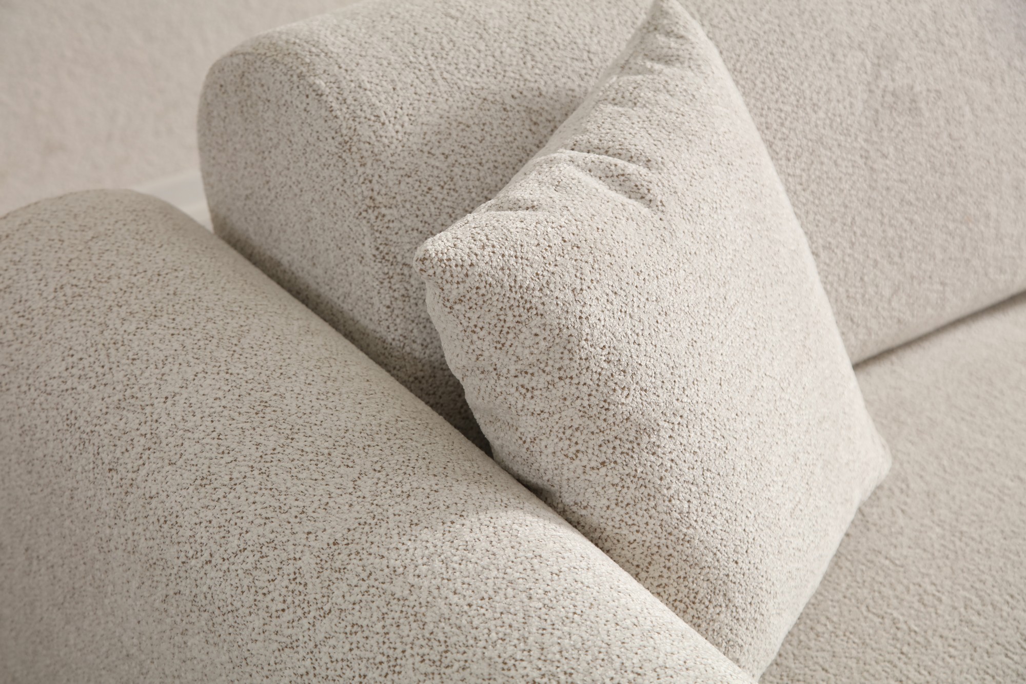 Lyke Ecksofa Right Cream