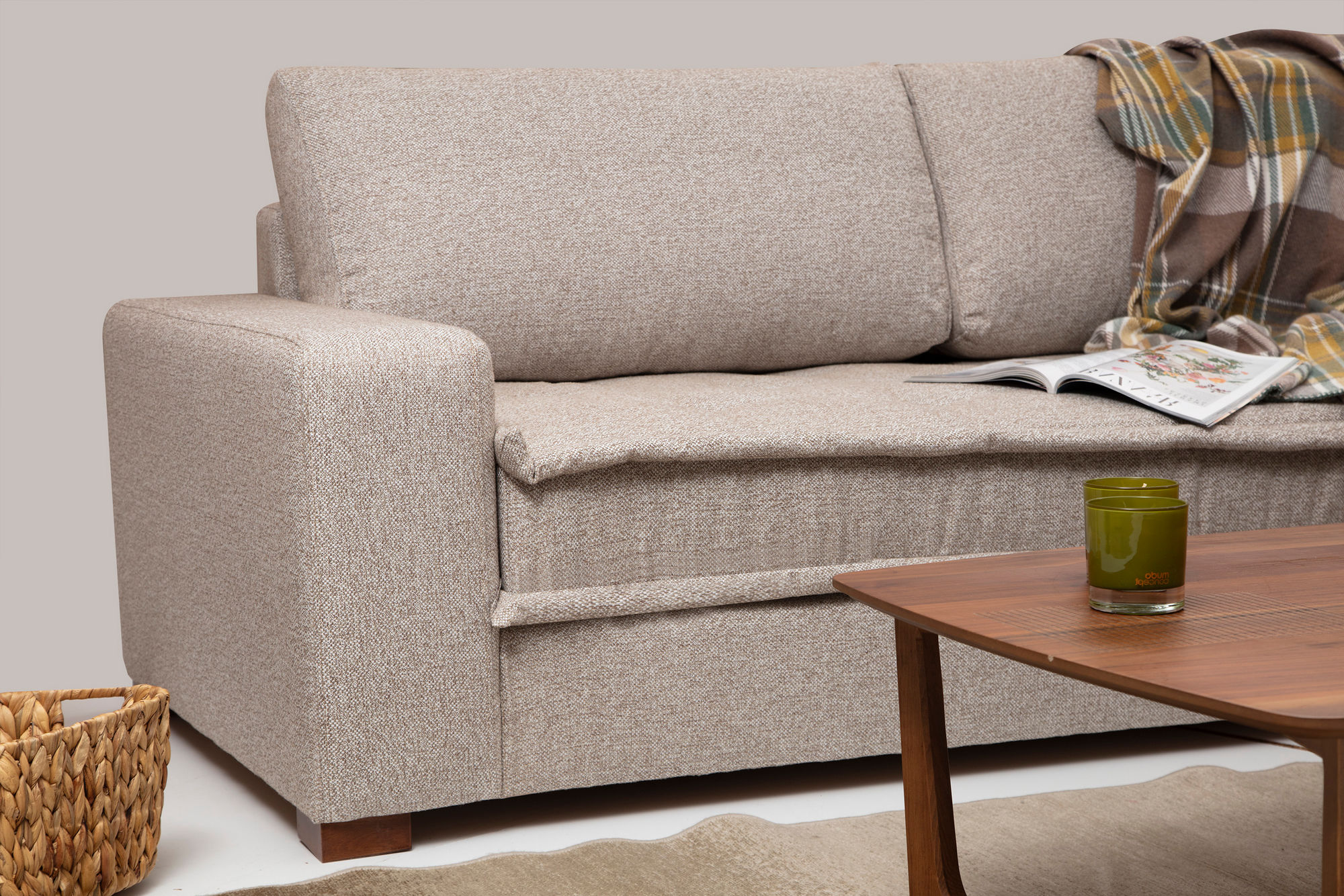 Lena corner sofa cream