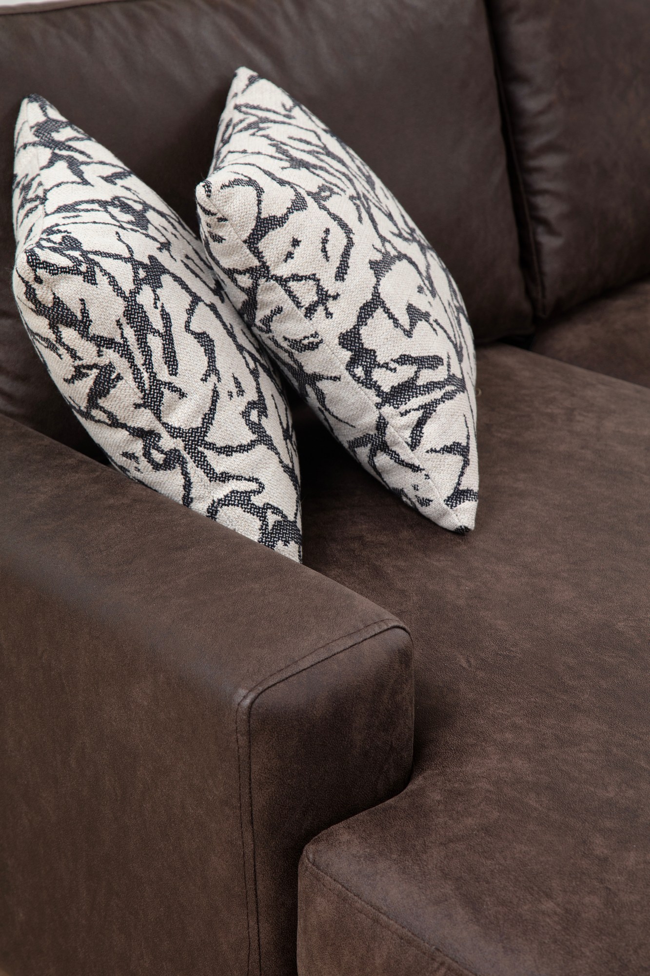 Porto Corner Sofa Brown