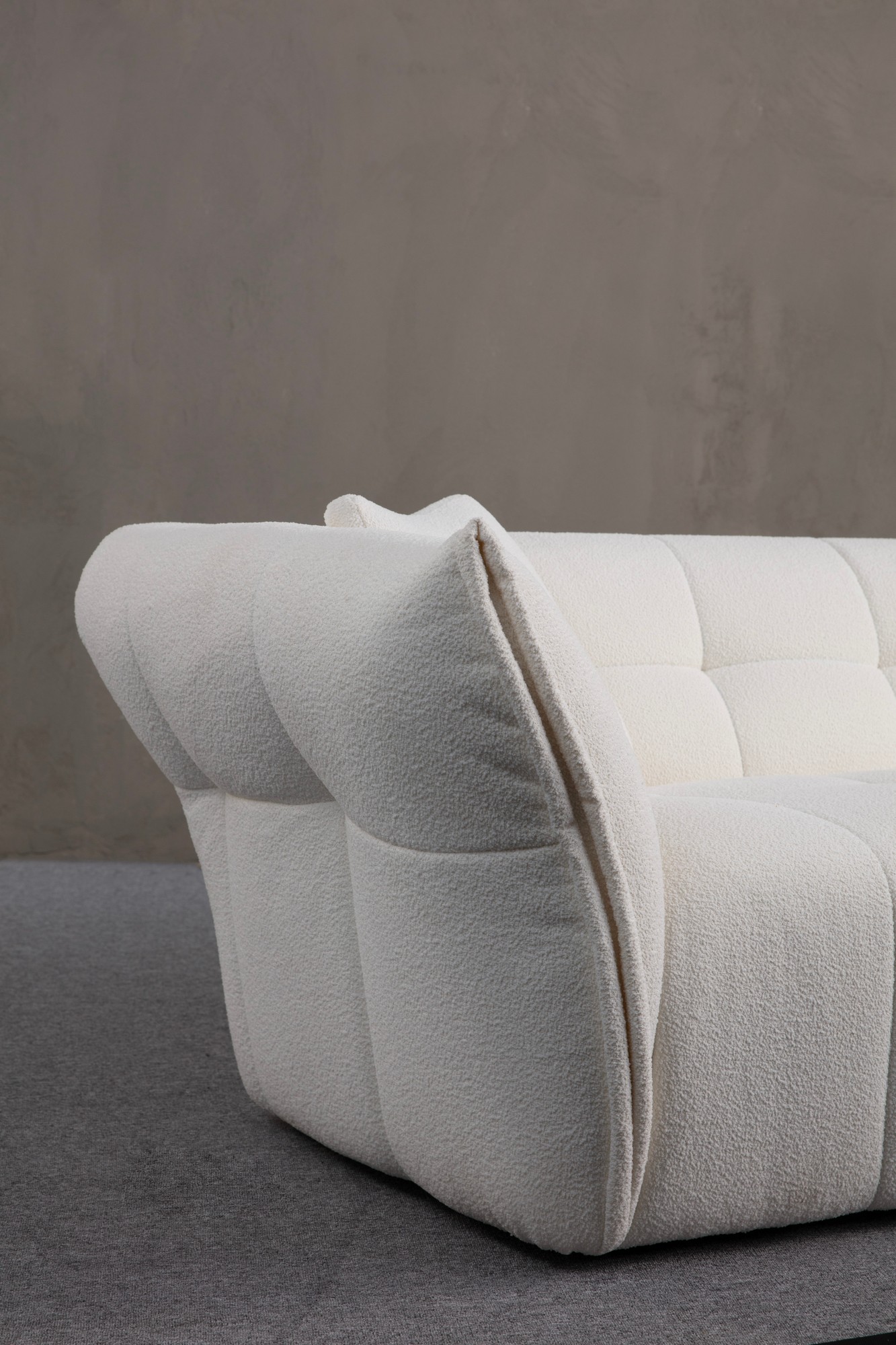 Boxer 3-seater sofa White