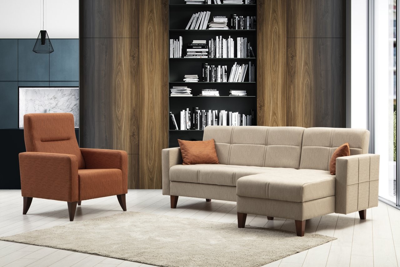 Polya Sofa-Set Beige