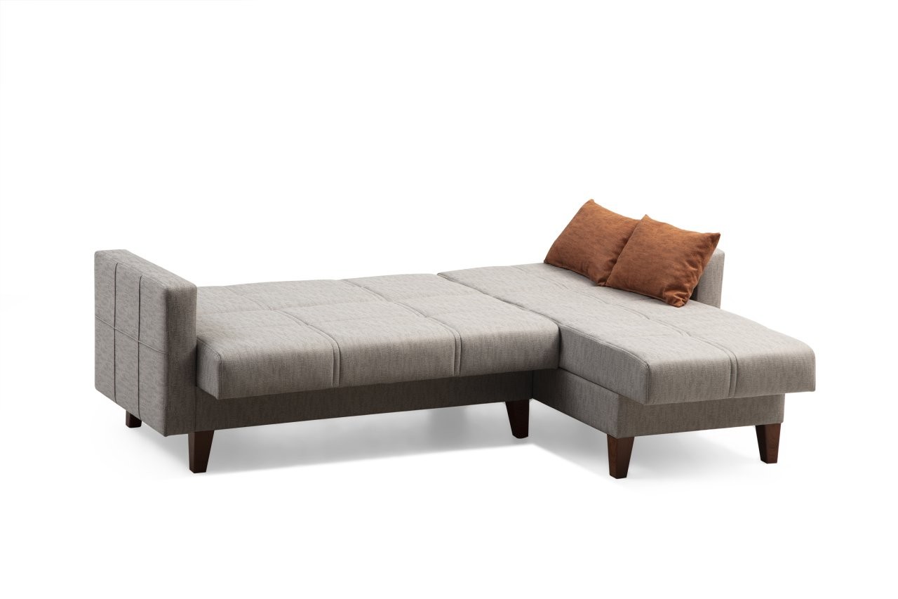 Polya Sofa Set Light Grey