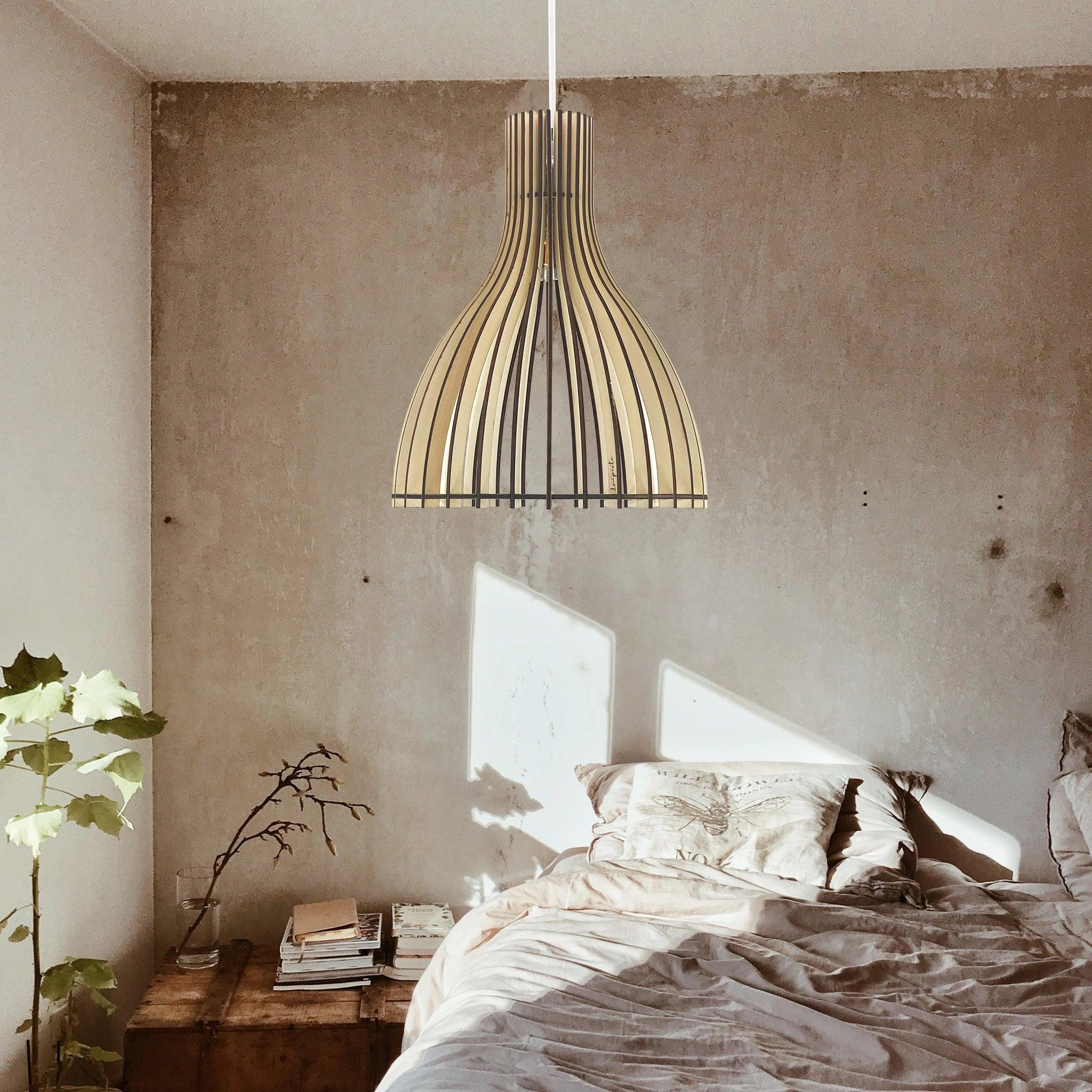 Ariel Pendant Lamp Wood 36cm