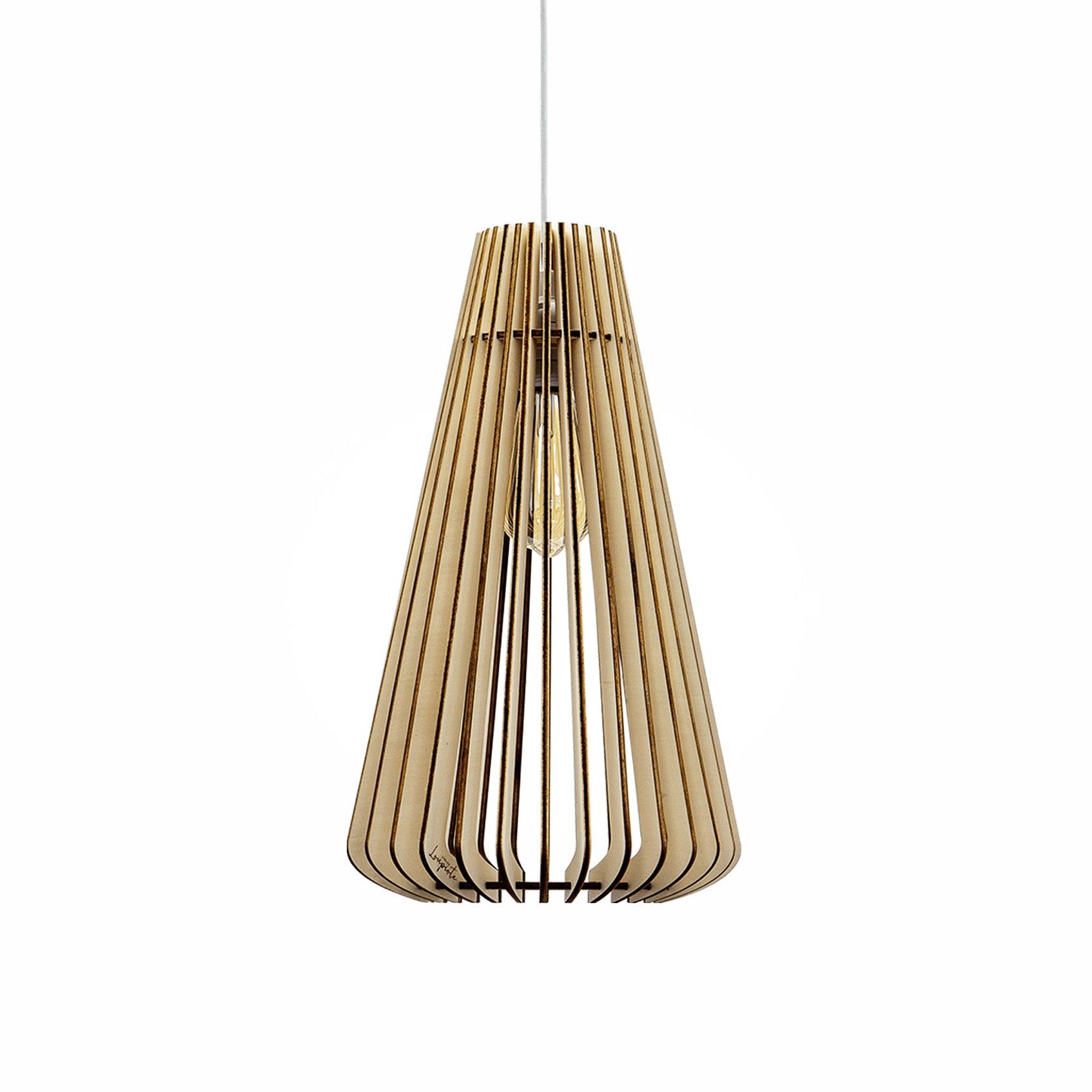 Andromède Lampada a sospensione Legno 27cm