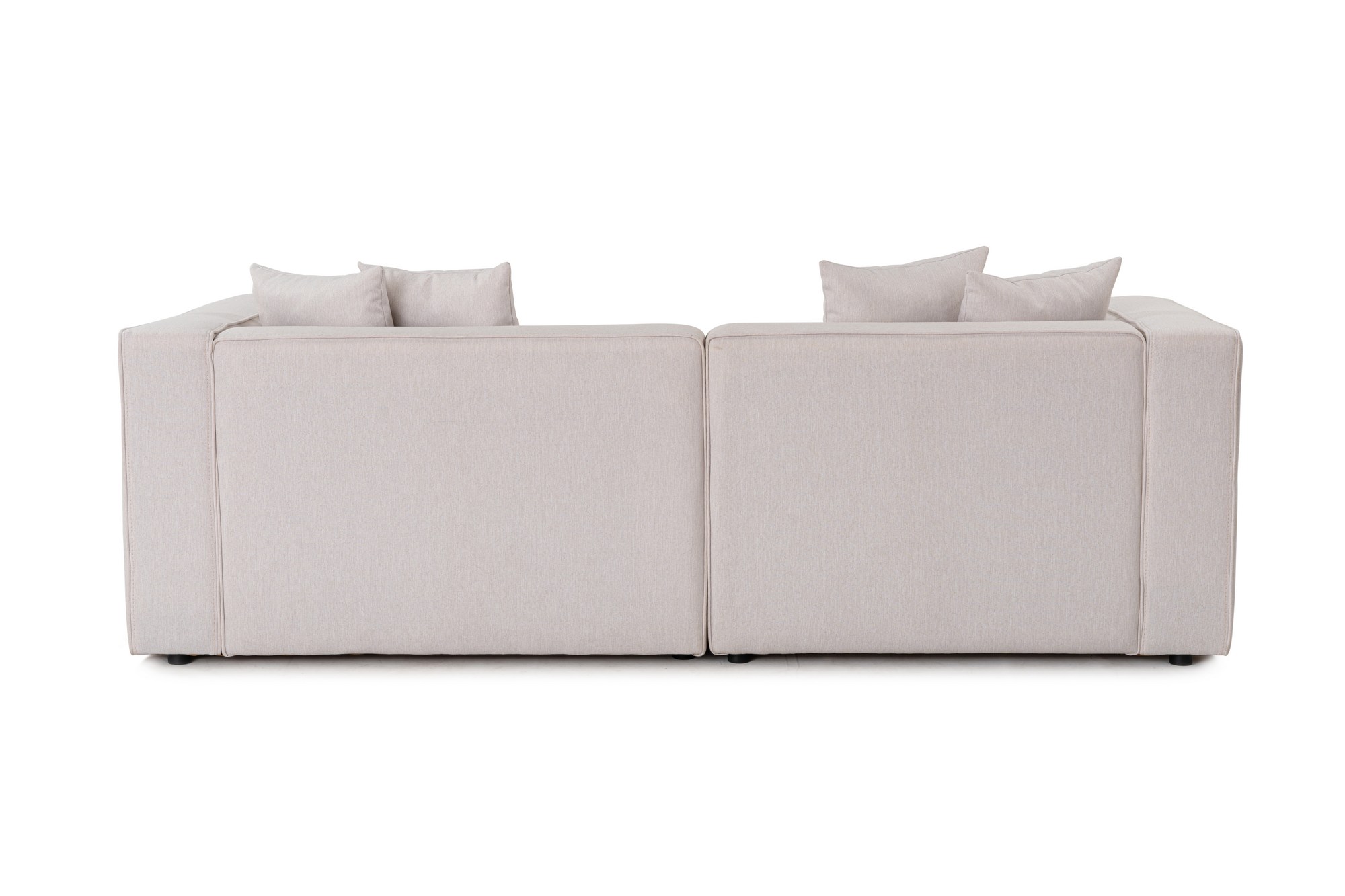 Mora Ecksofa Rechts Ecru