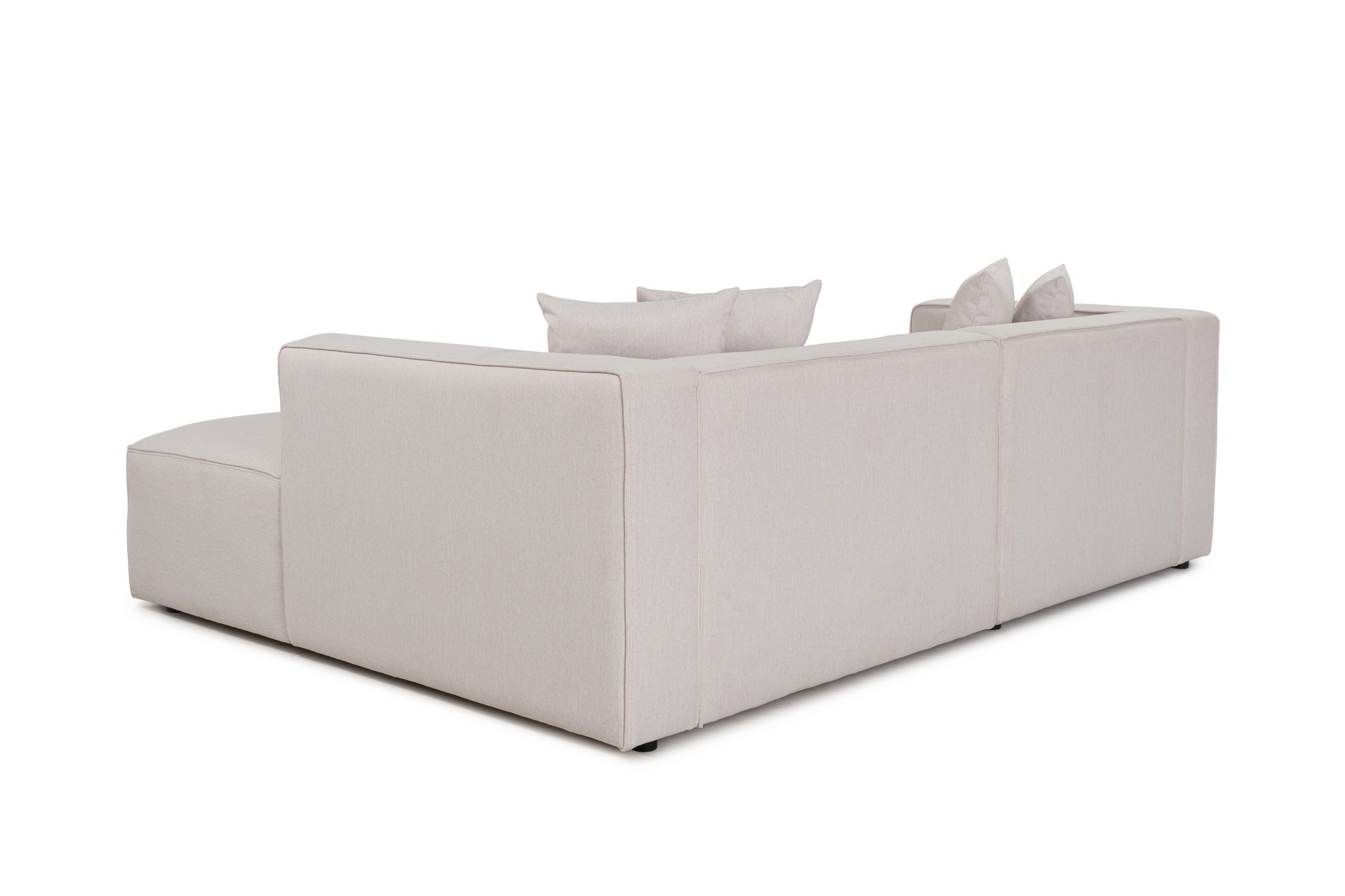 Mora Ecksofa Rechts Ecru