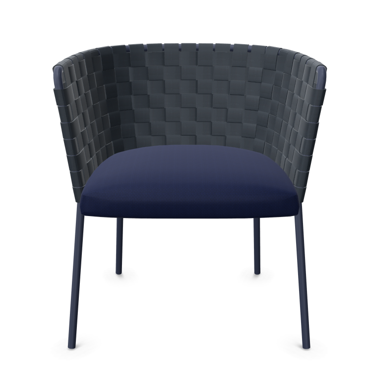 Marina SO0286 Armchair Aluminum Blue