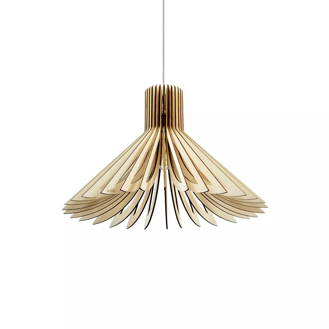 Ava Pendelleuchte Holz 57cm