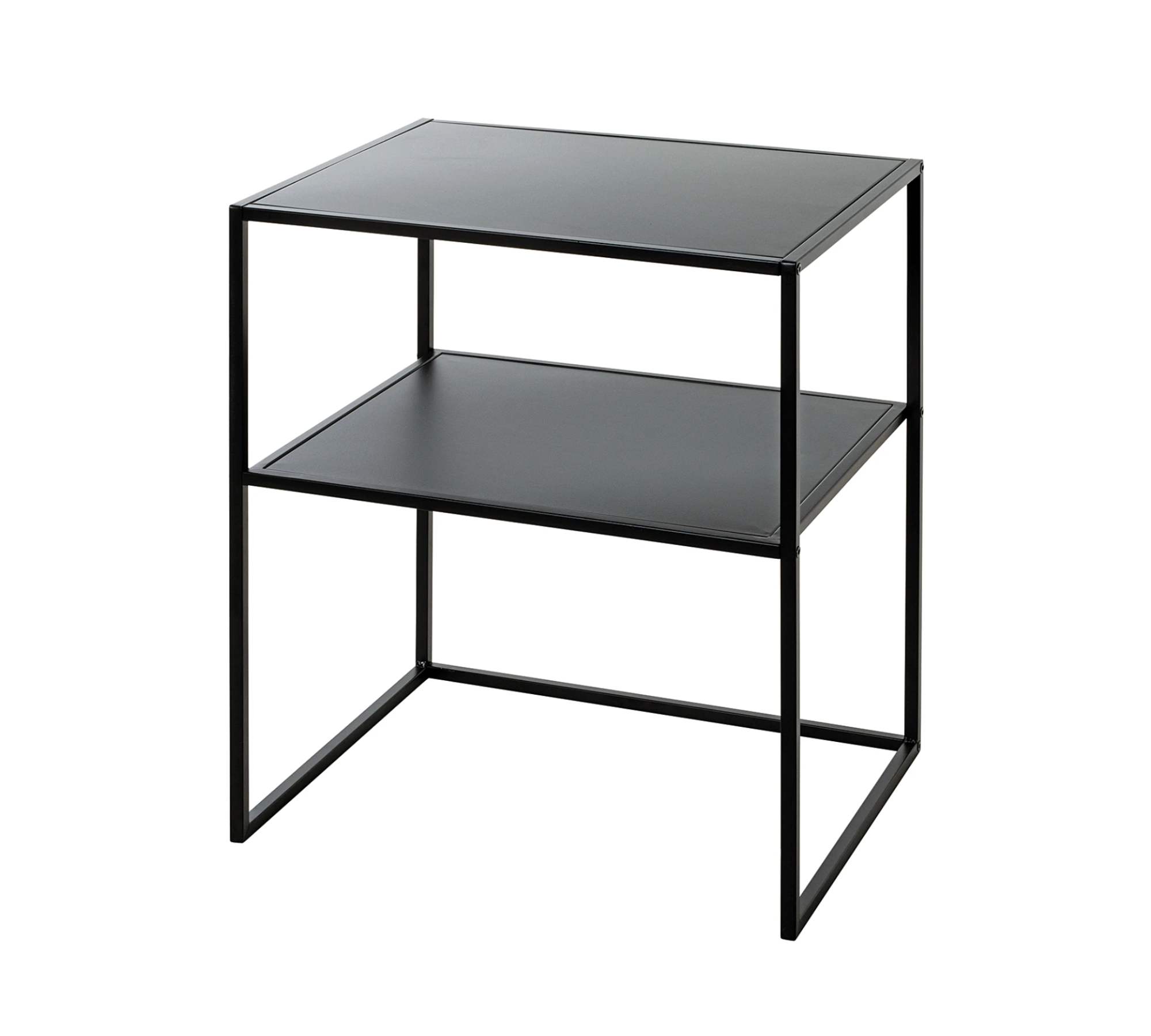Side Table Metal Black