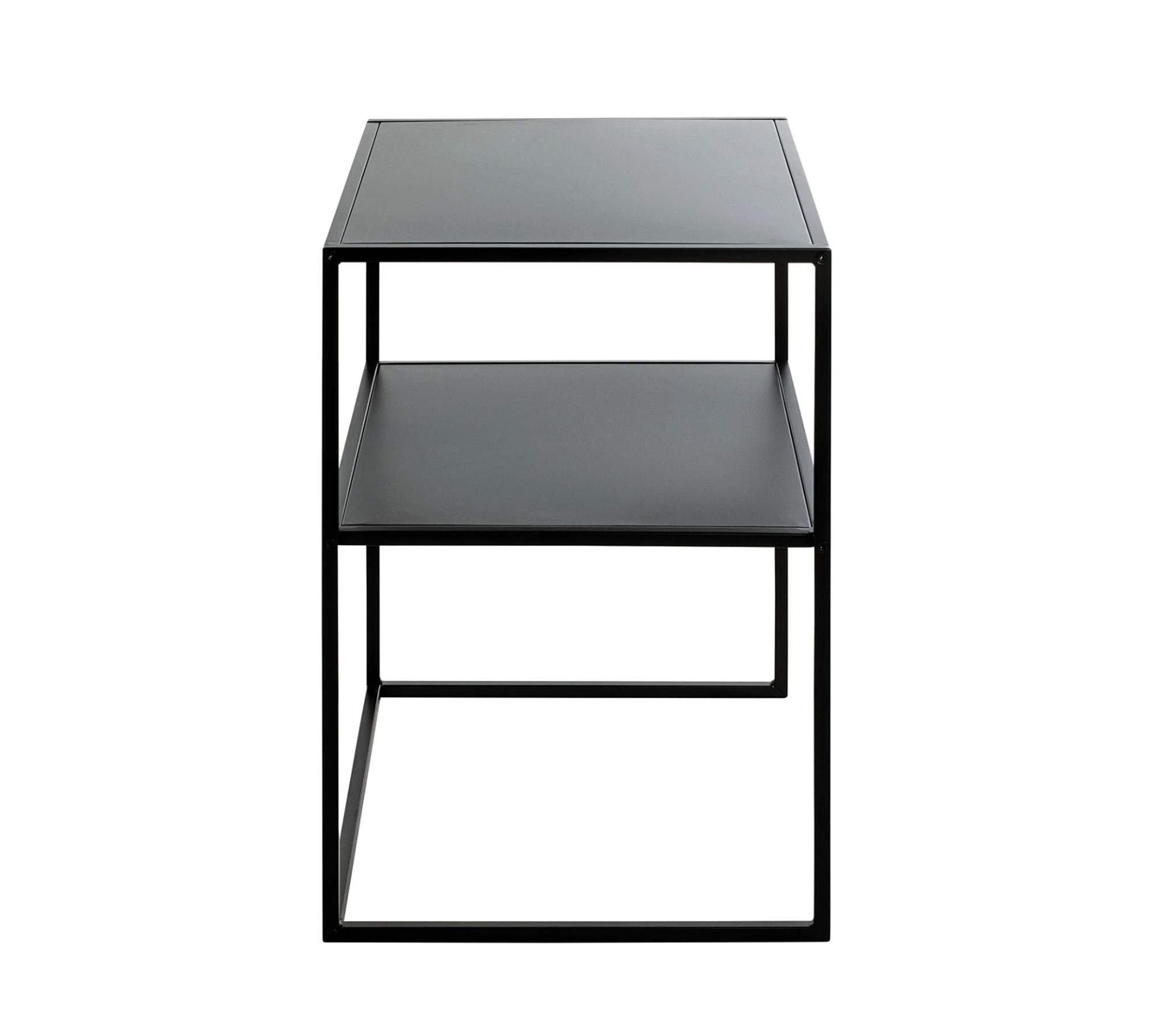 Side Table Metal Black