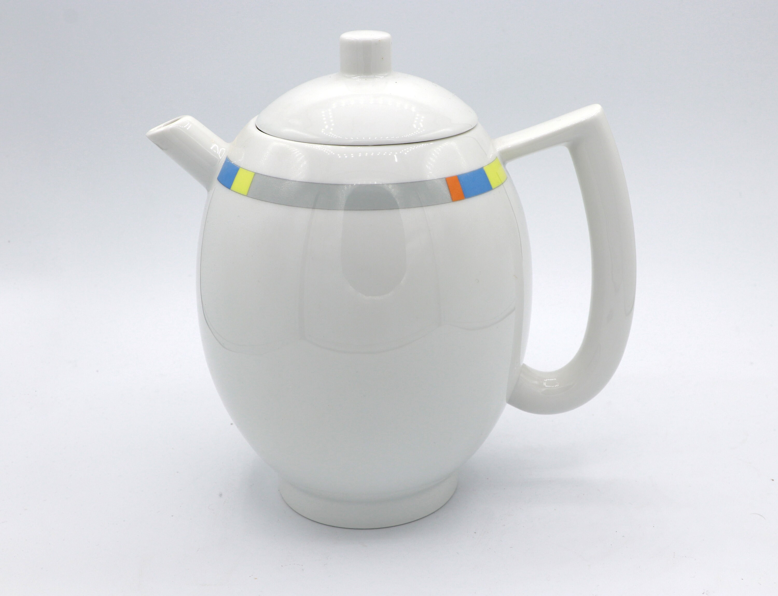 Vintage City Kaffee Set Porzellan 1980er Jahre