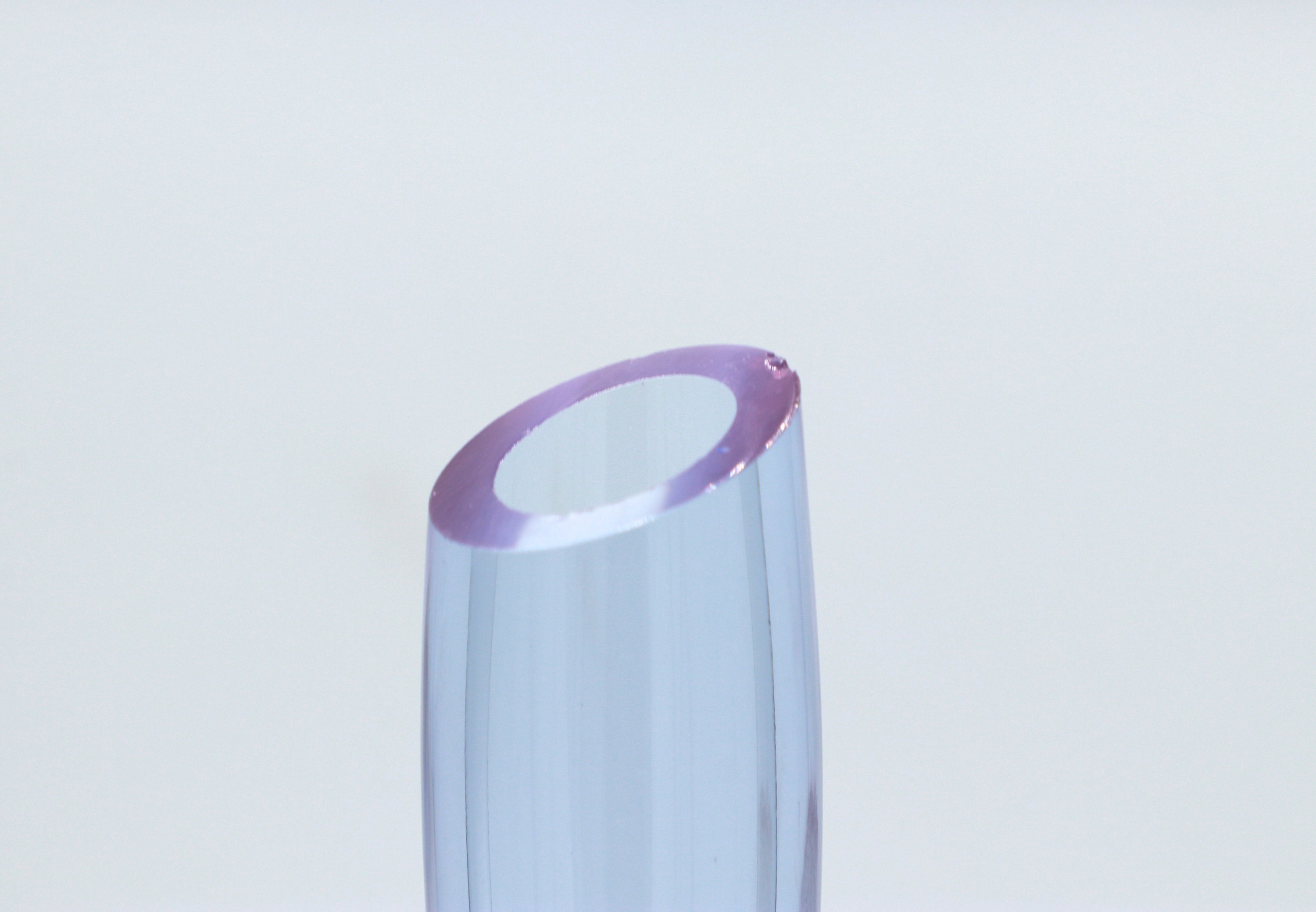 Vintage Blumenvase Kristall 1970er 