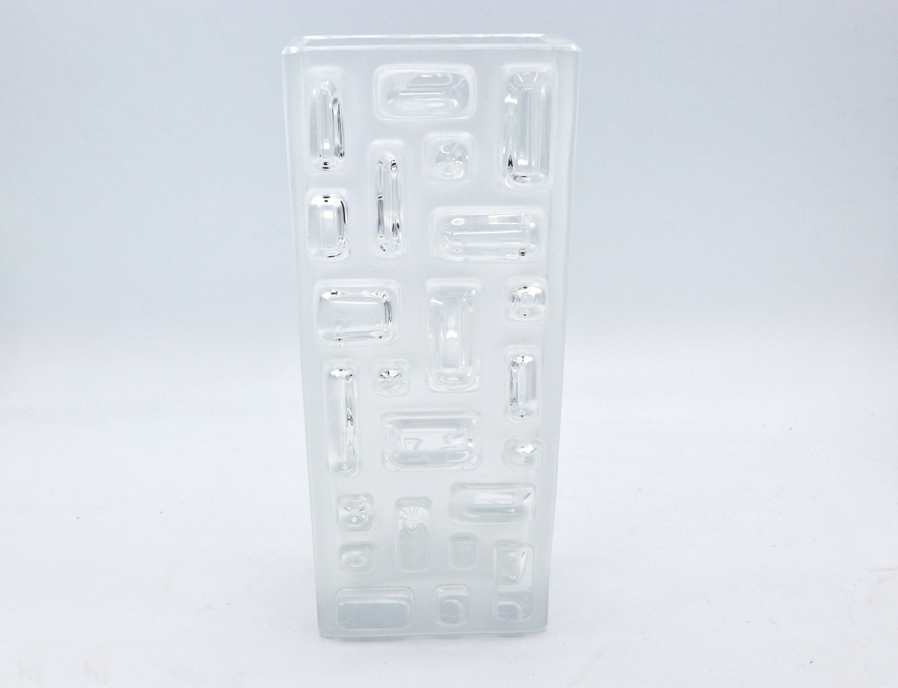 Vintage Brutalist Blumenvase Schweden 1970er Jahre