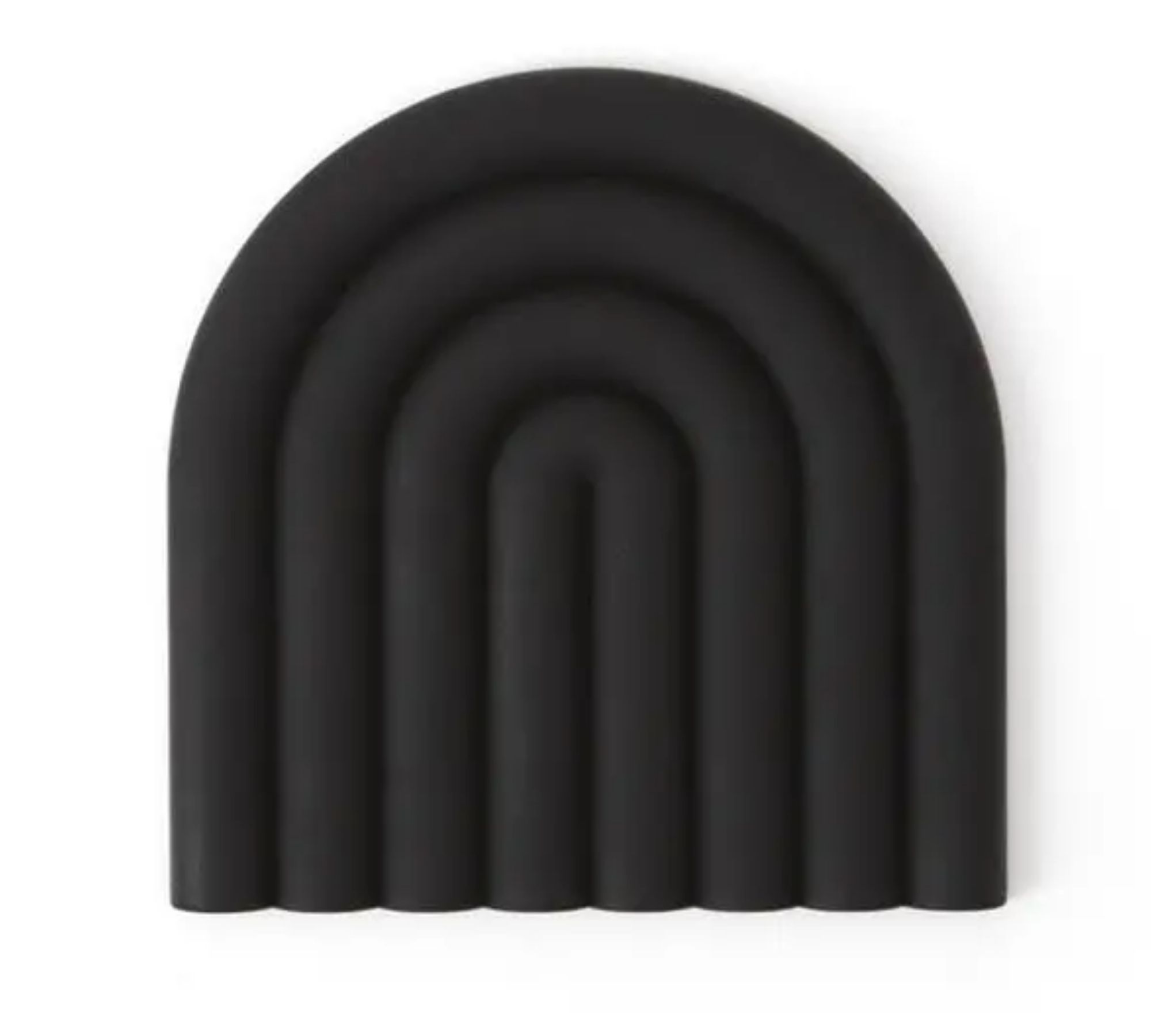 Trivet Rainbow Silicone Black