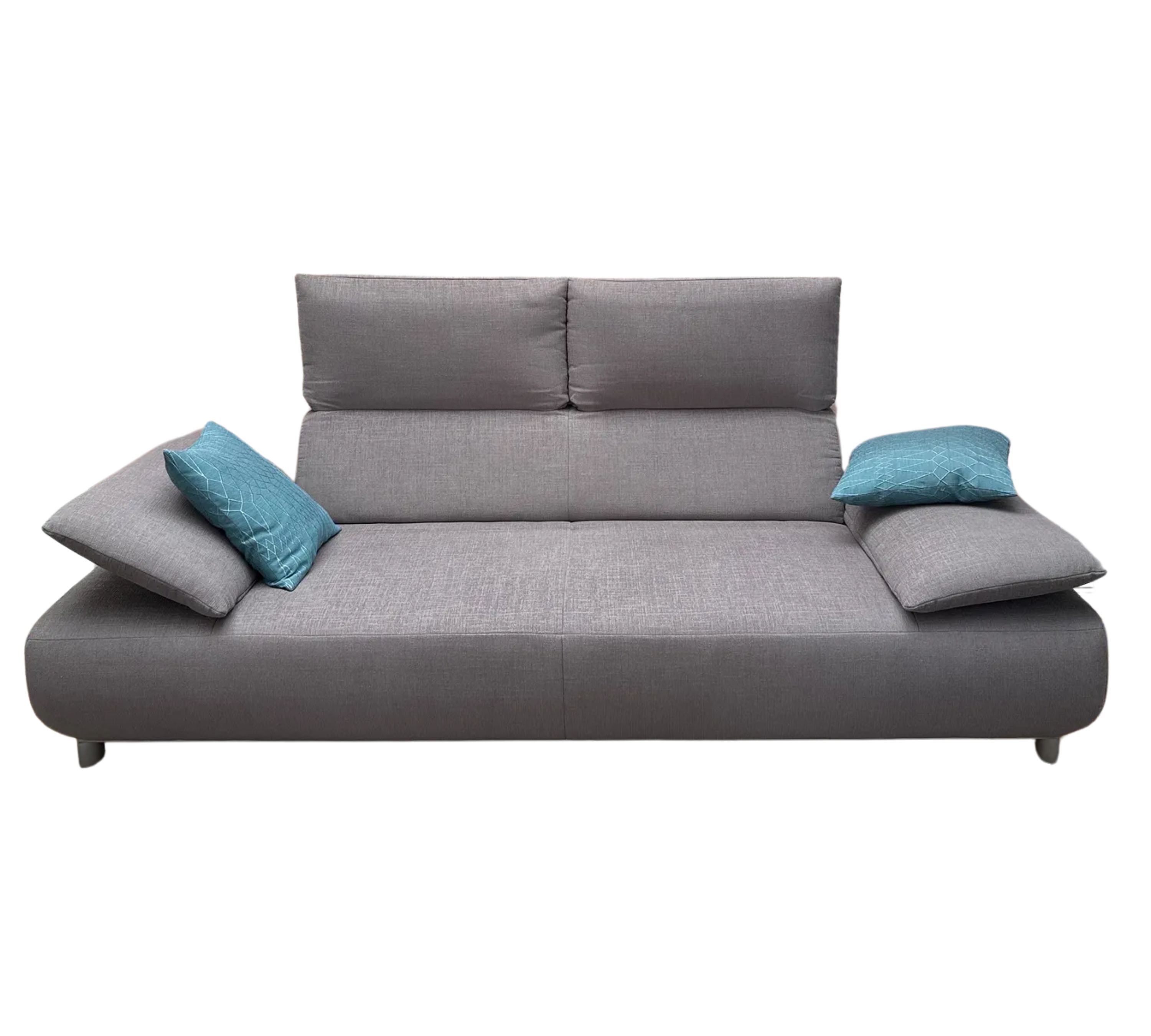 Wohnzimmercouch Textil Grau | Koinor
