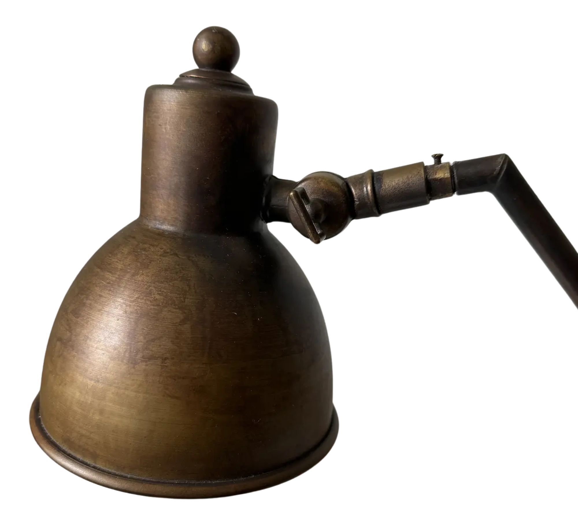 Table lamp Brass Brown