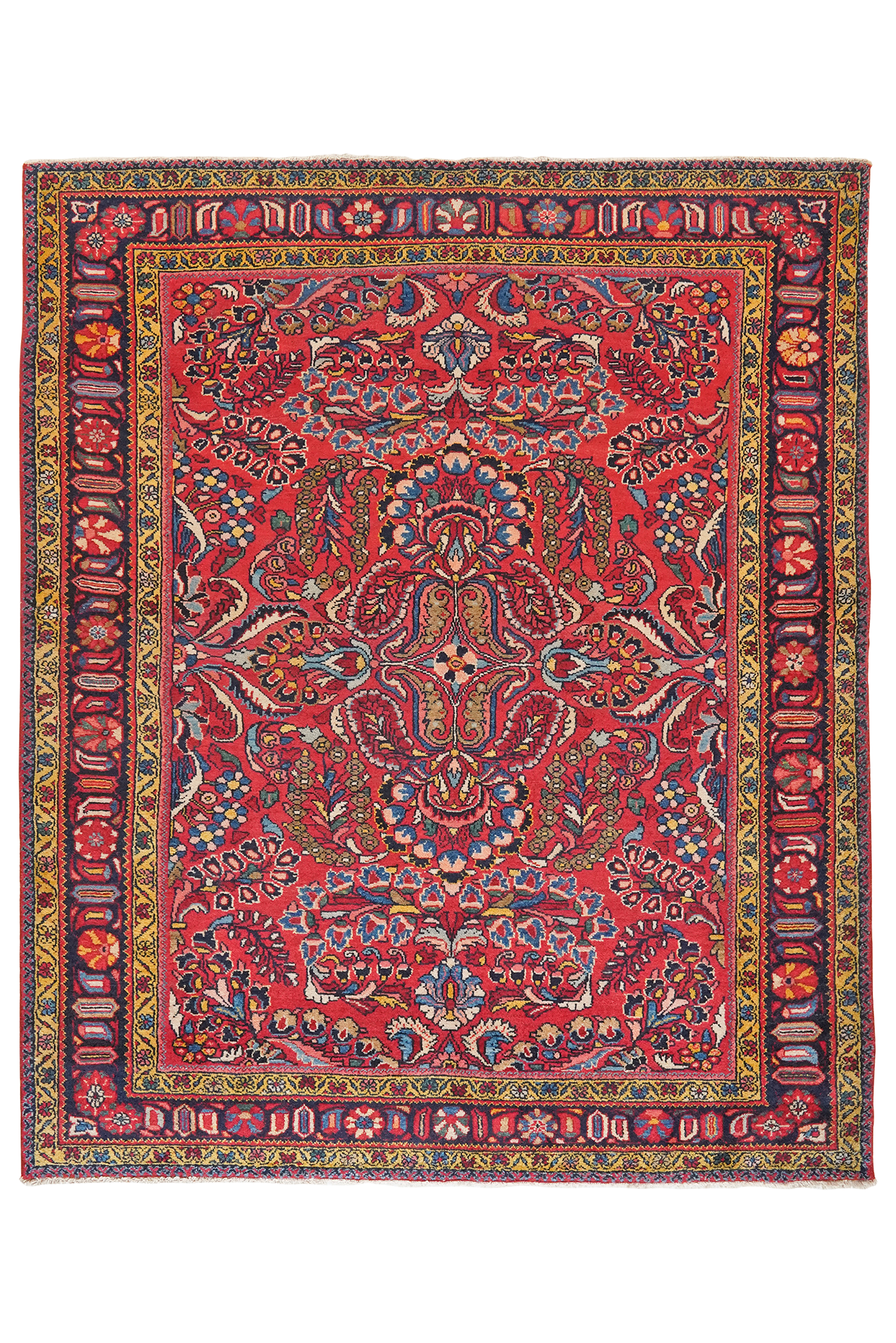 Lilian Teppich Rot