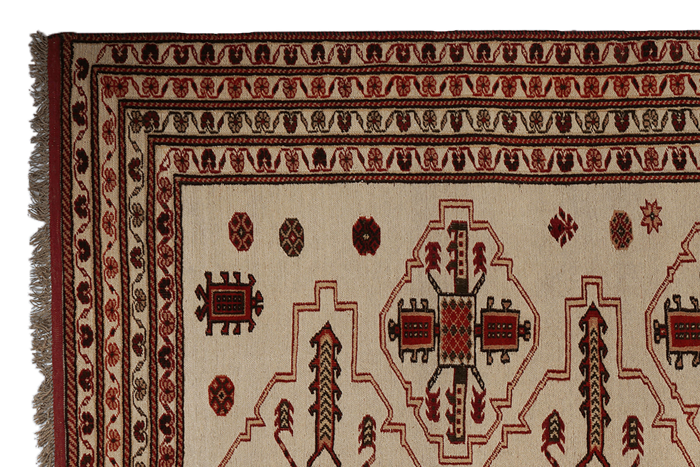 Kilim Belutch Rug Brown