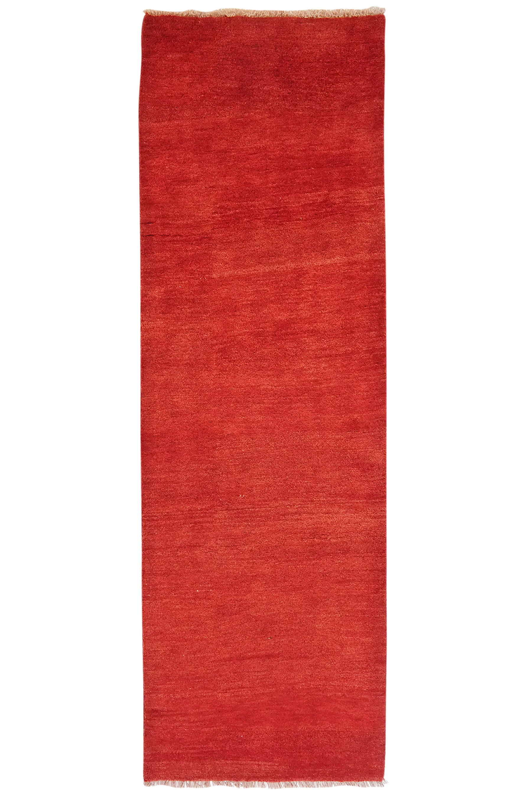 Gabbeh Teppich Wolle Rot