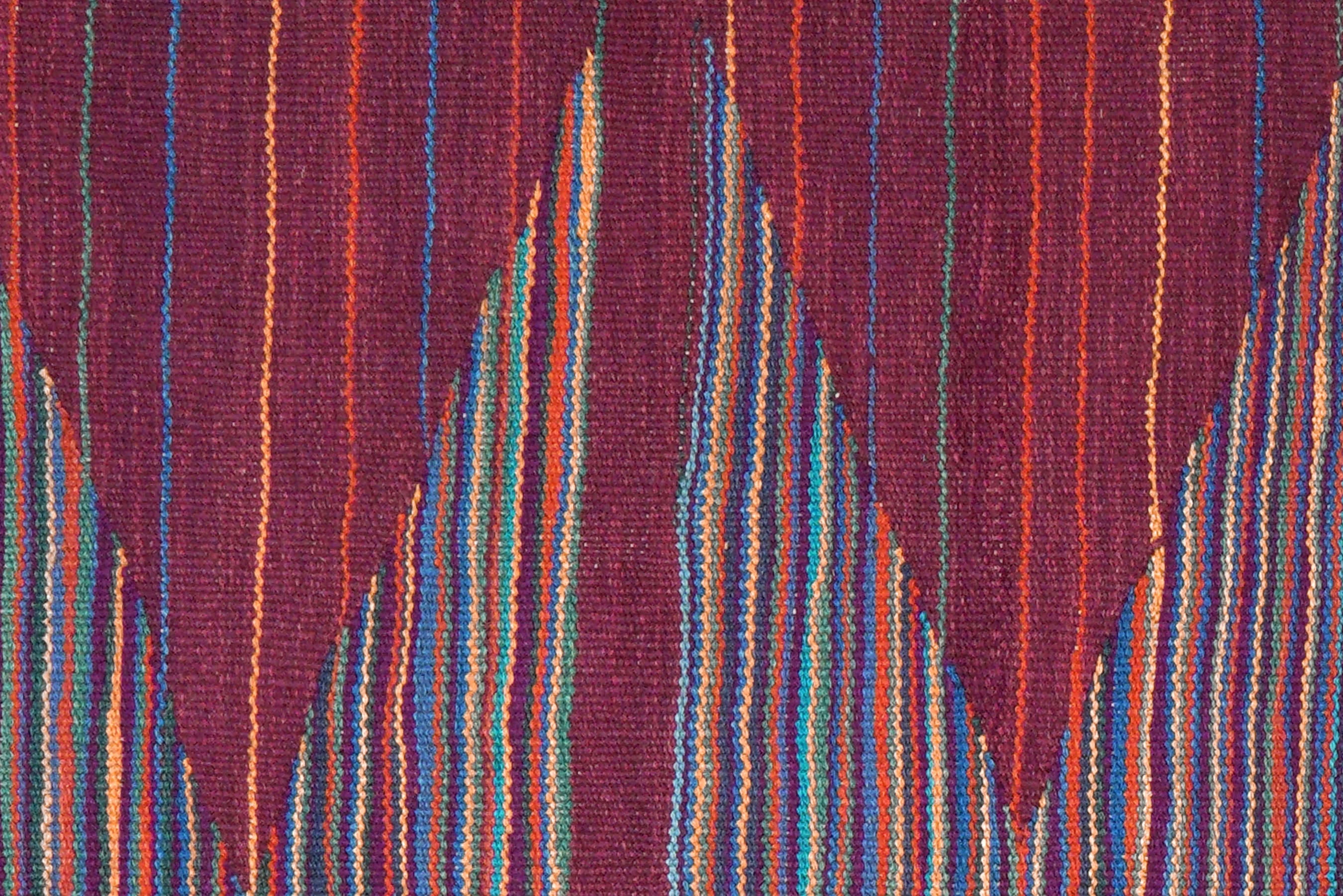 Kilim Gashgai Teppich Lila
