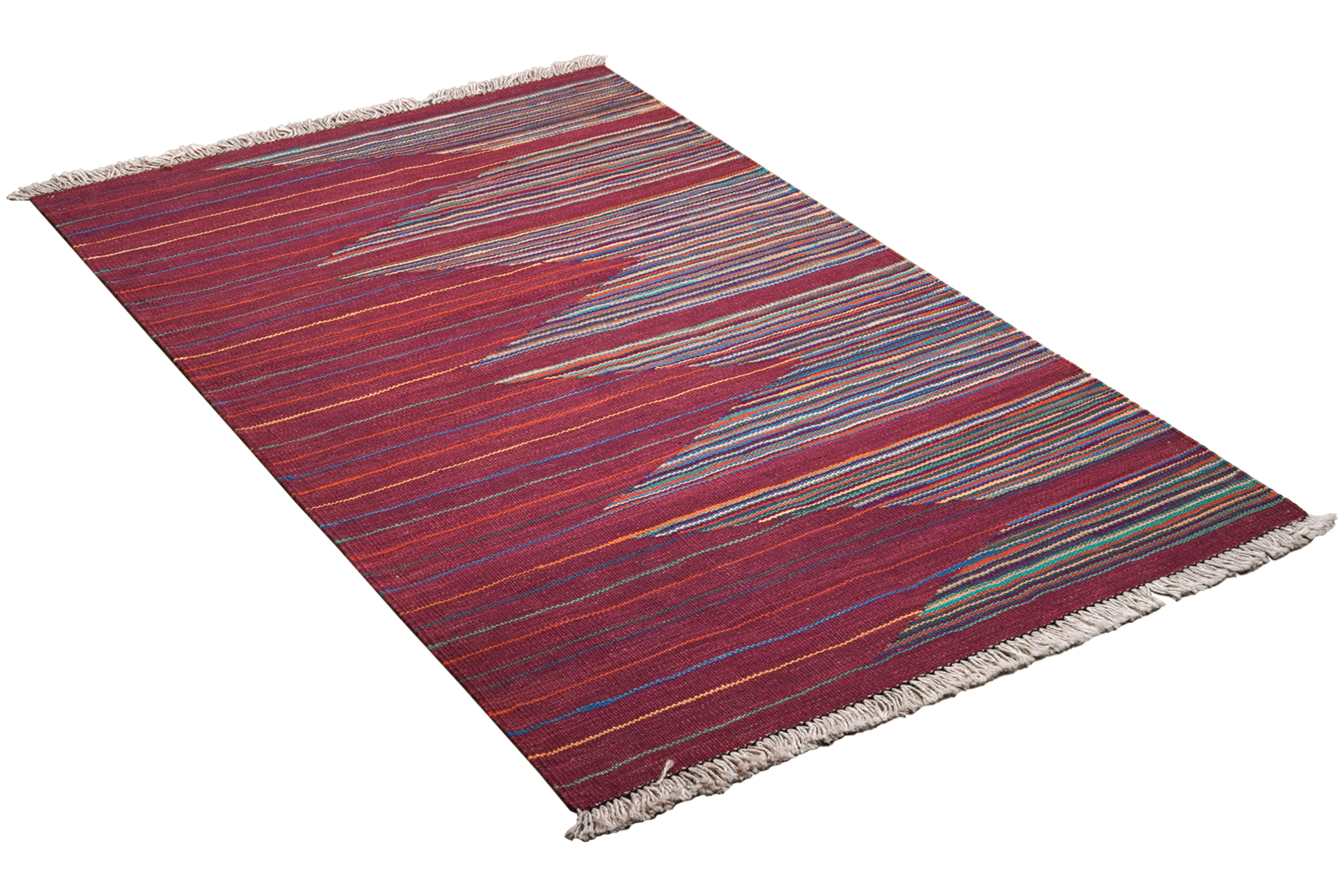 Kilim Gashgai Teppich Lila