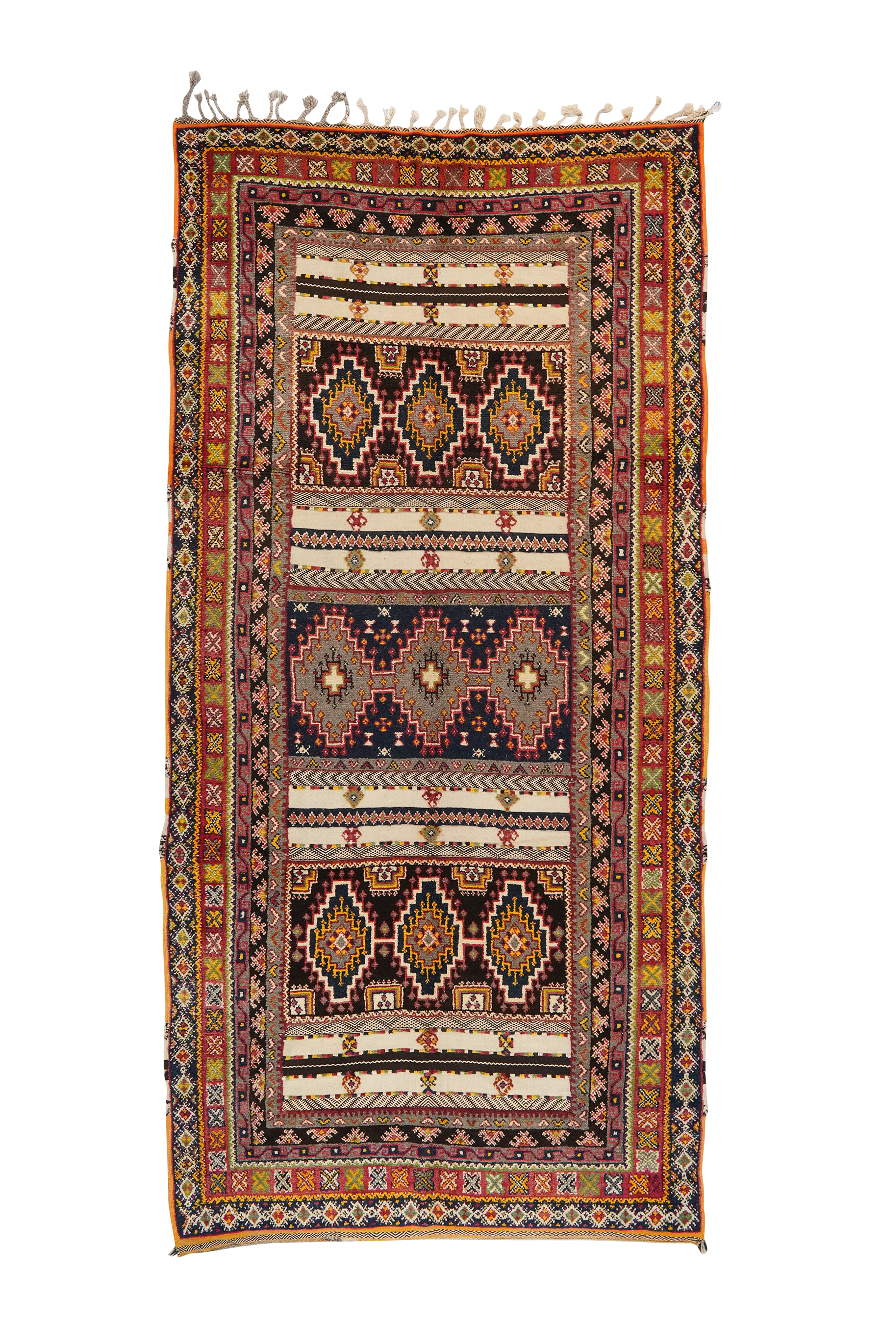 Ouzguit Teppich Braun