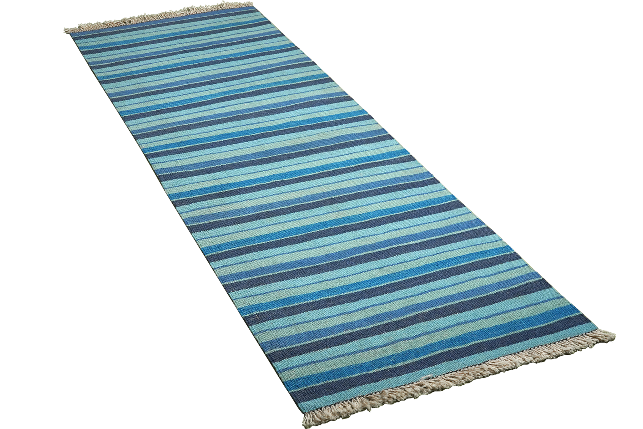 Kilim Gashgai Teppich Blau