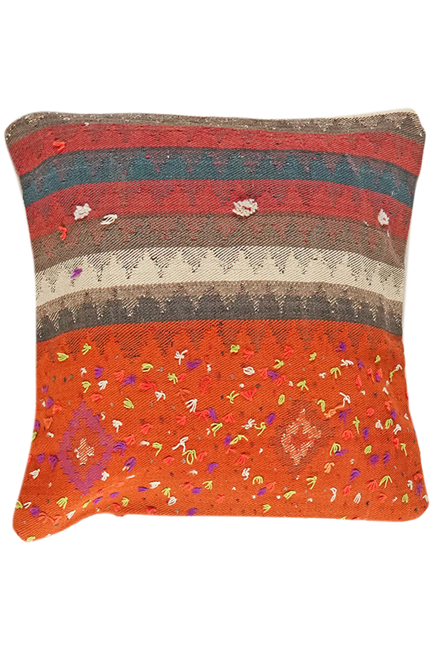 Kilim Kissen 65x65cm Bunt