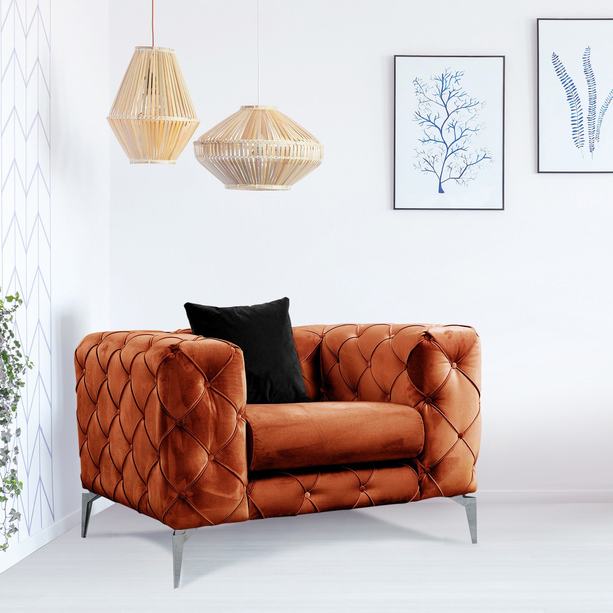 Como armchair Orange
