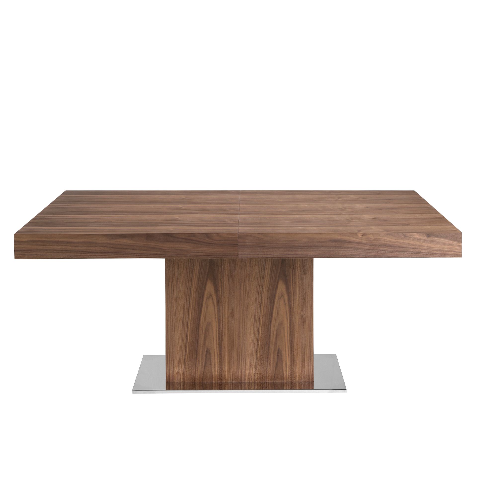 Dining Table Extendable Brown 240 cm