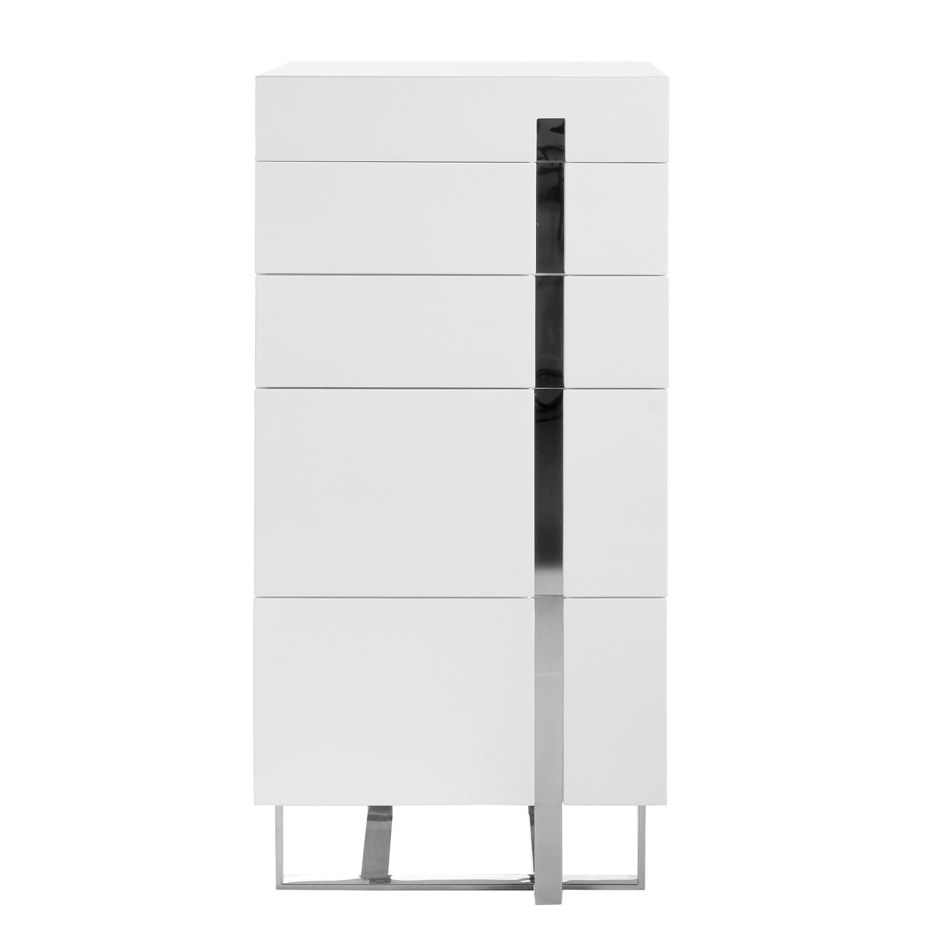 7018 Chiffonier Verchromter Stahl