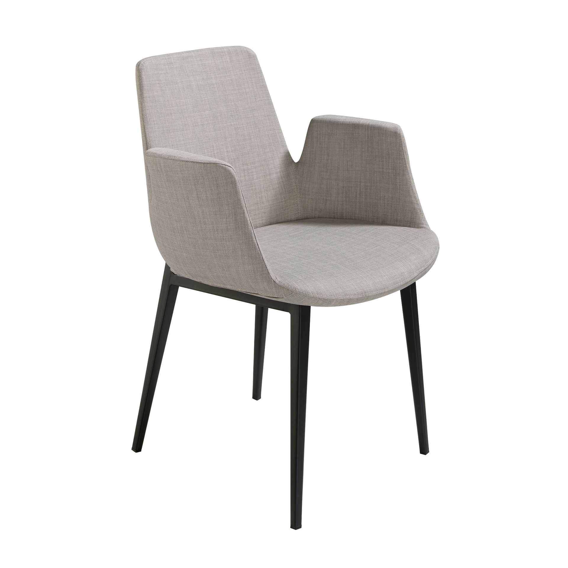 Dining chair fabric grey