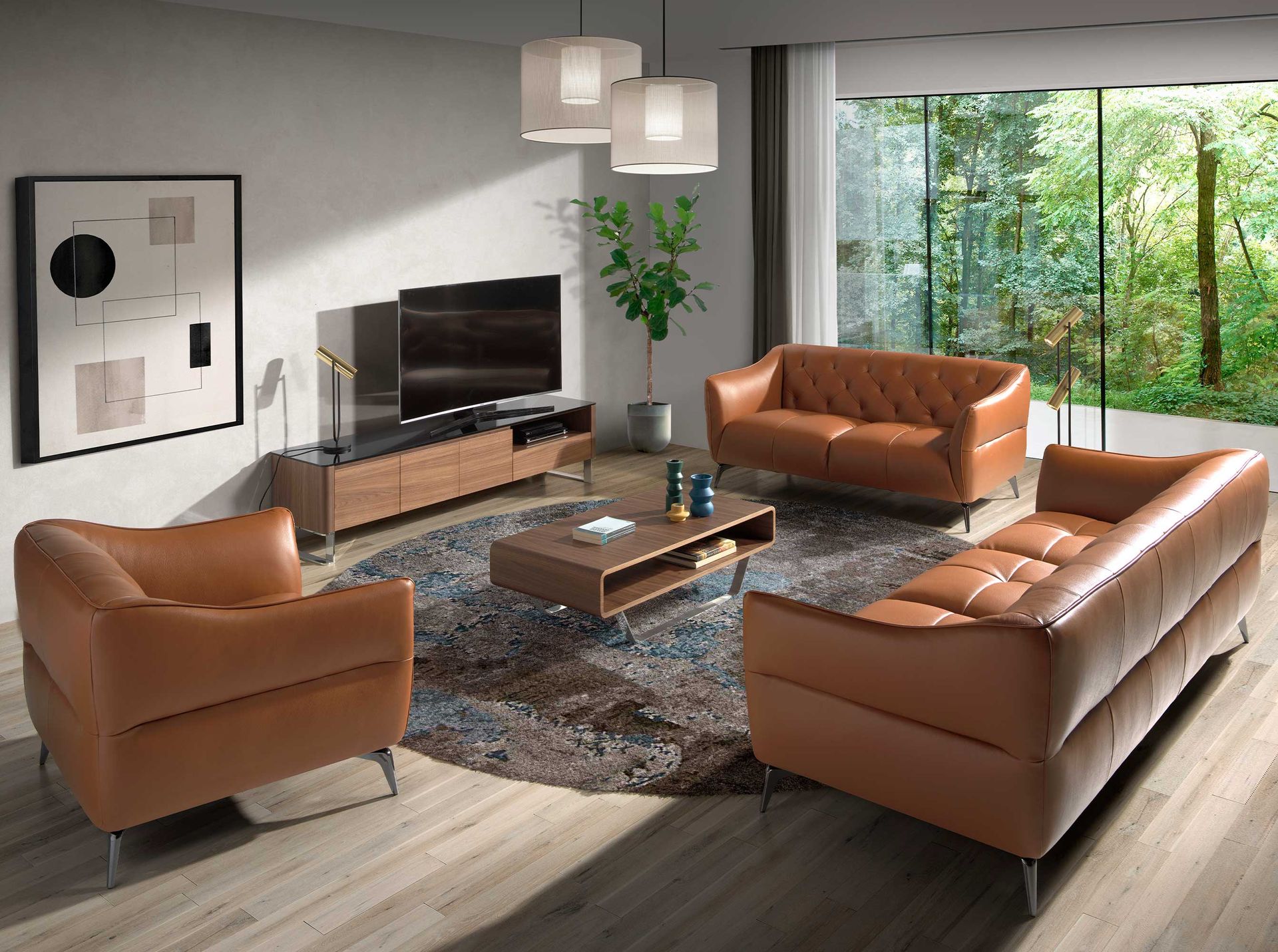 Coffee table brown