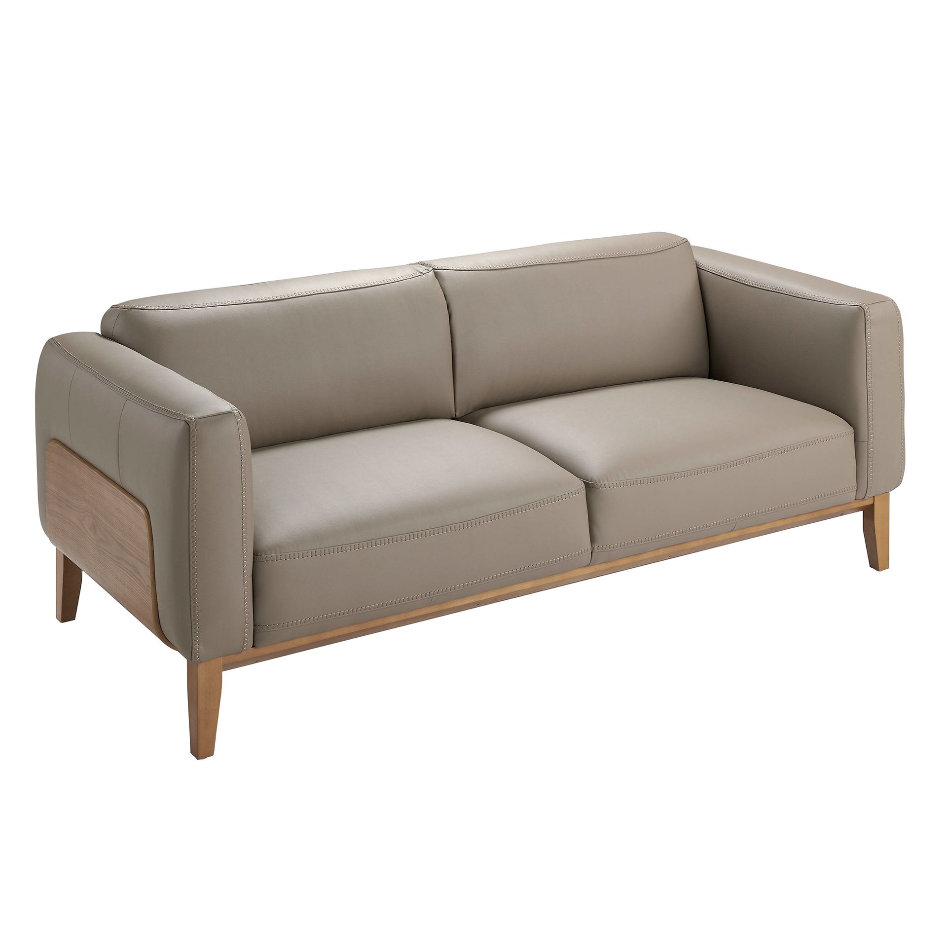 ANGEL CERDÁ 3 seater mink leather sofa