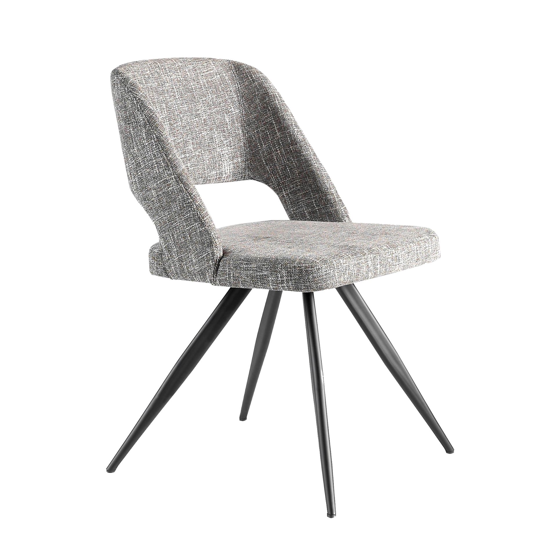 4010 Dining chair Spain fabric Grey