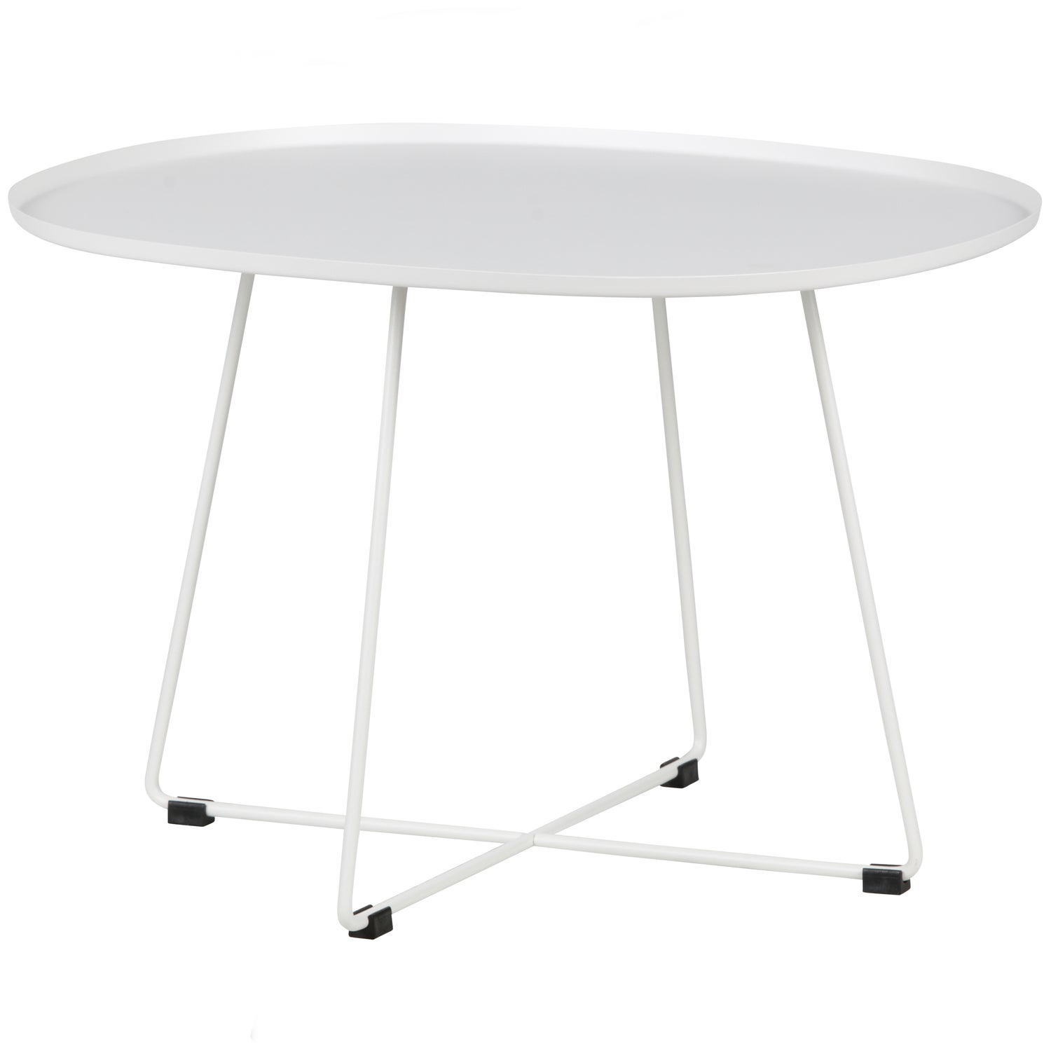 Otis Side Table Metal White