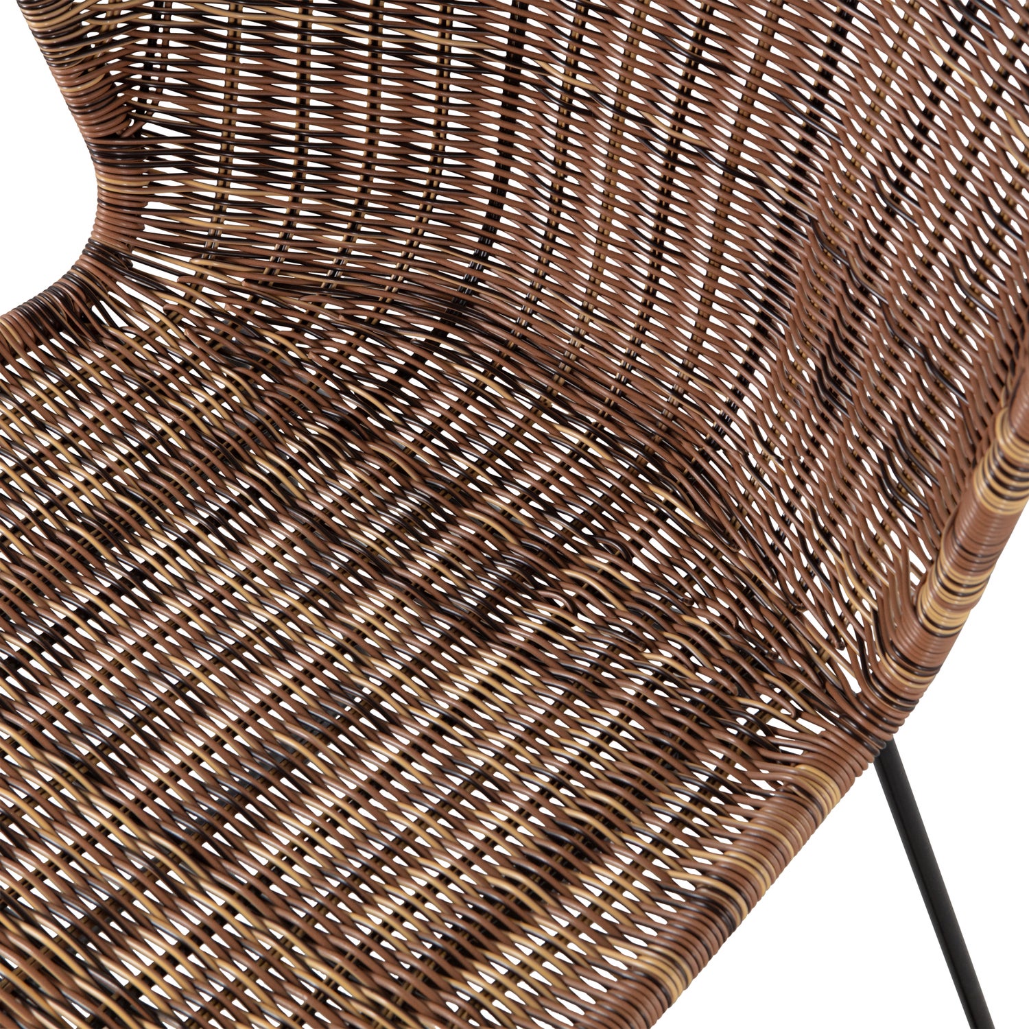 2x Wings Chair Steel Natural