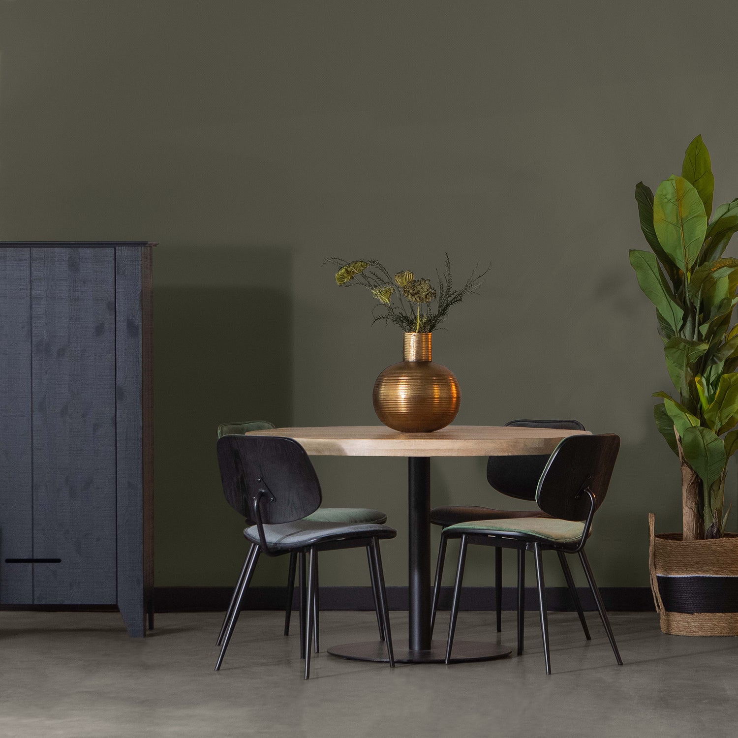 Tabletop Mango wood Ø120cm